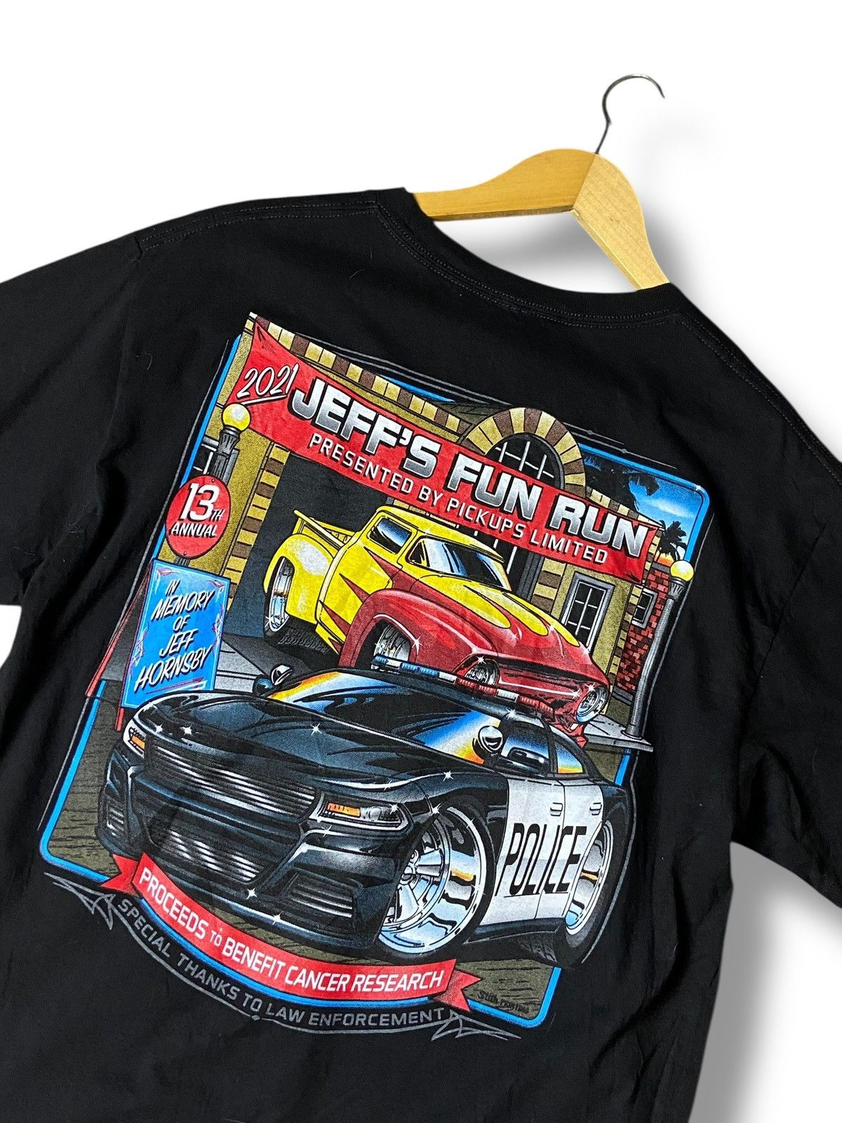 NASCAR 🚗 Jeff’s Fun Run Nascar Backprint Tees (143) Size US XS / EU 42 / 0 - 4 Thumbnail