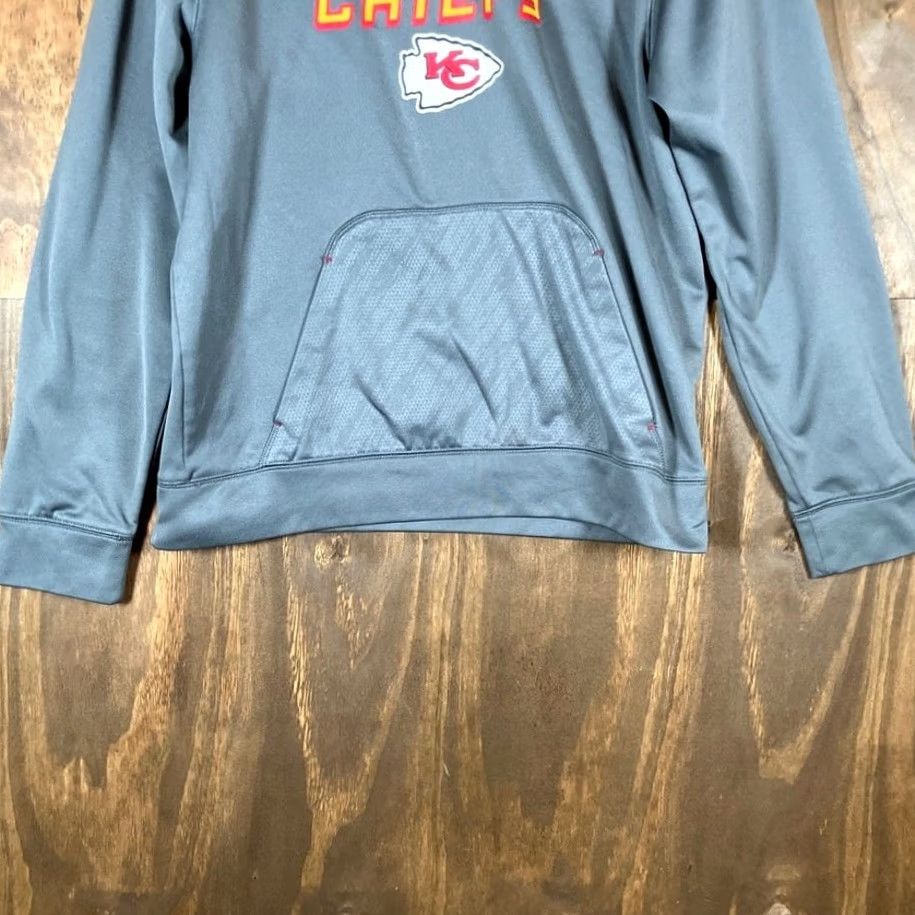 NFL Team Apparel Sweatshirt Kansas City Chiefs NFL Hoodie TX3 Warm Front Pocket M Mens Sweatshirt Size US M / EU 48-50 / 2 - 3 Thumbnail