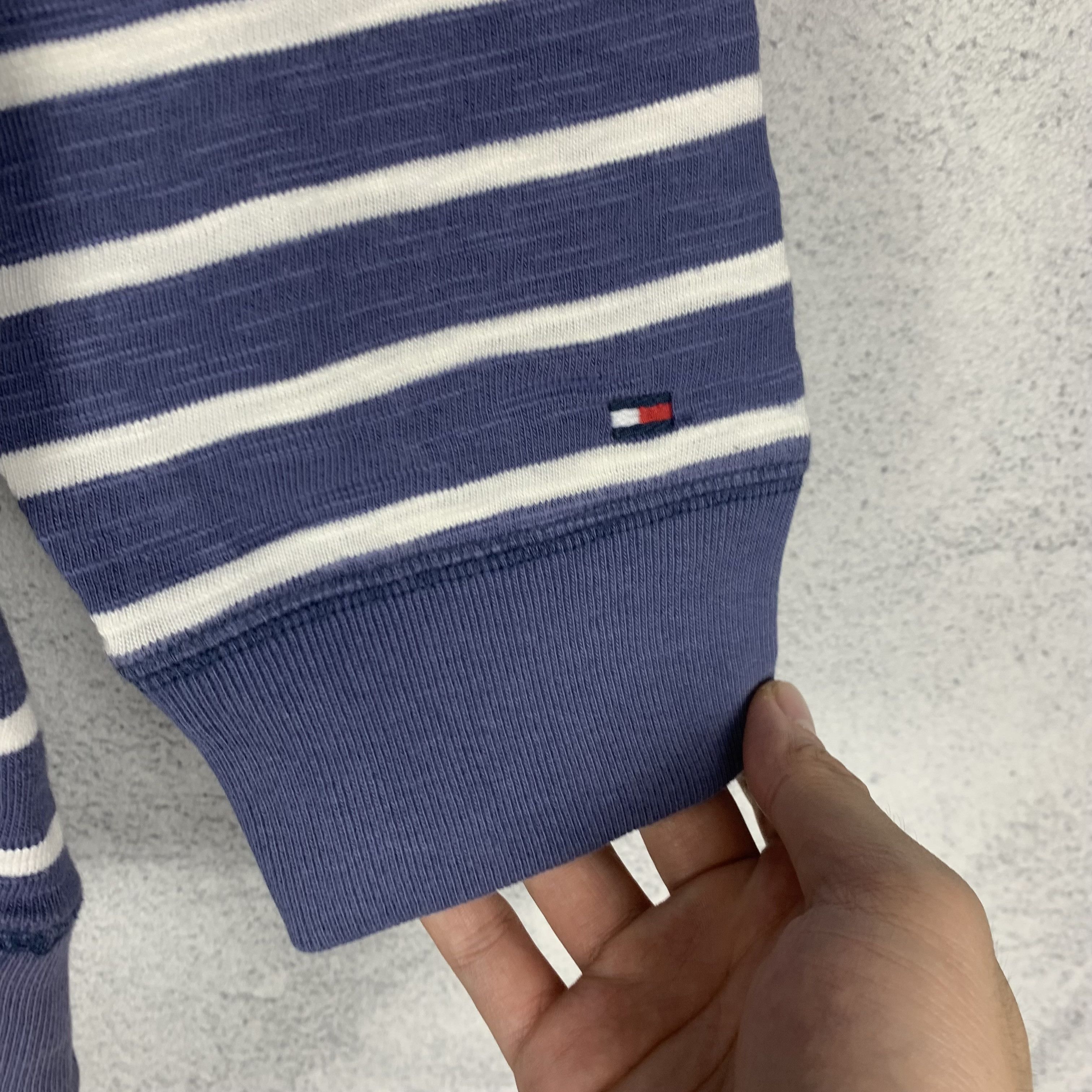 Tommy Hilfiger Tommy Hilfiger Striped Vintage Fit Sweatshirt Crewneck Size US L / EU 52-54 / 3 - 3 Thumbnail