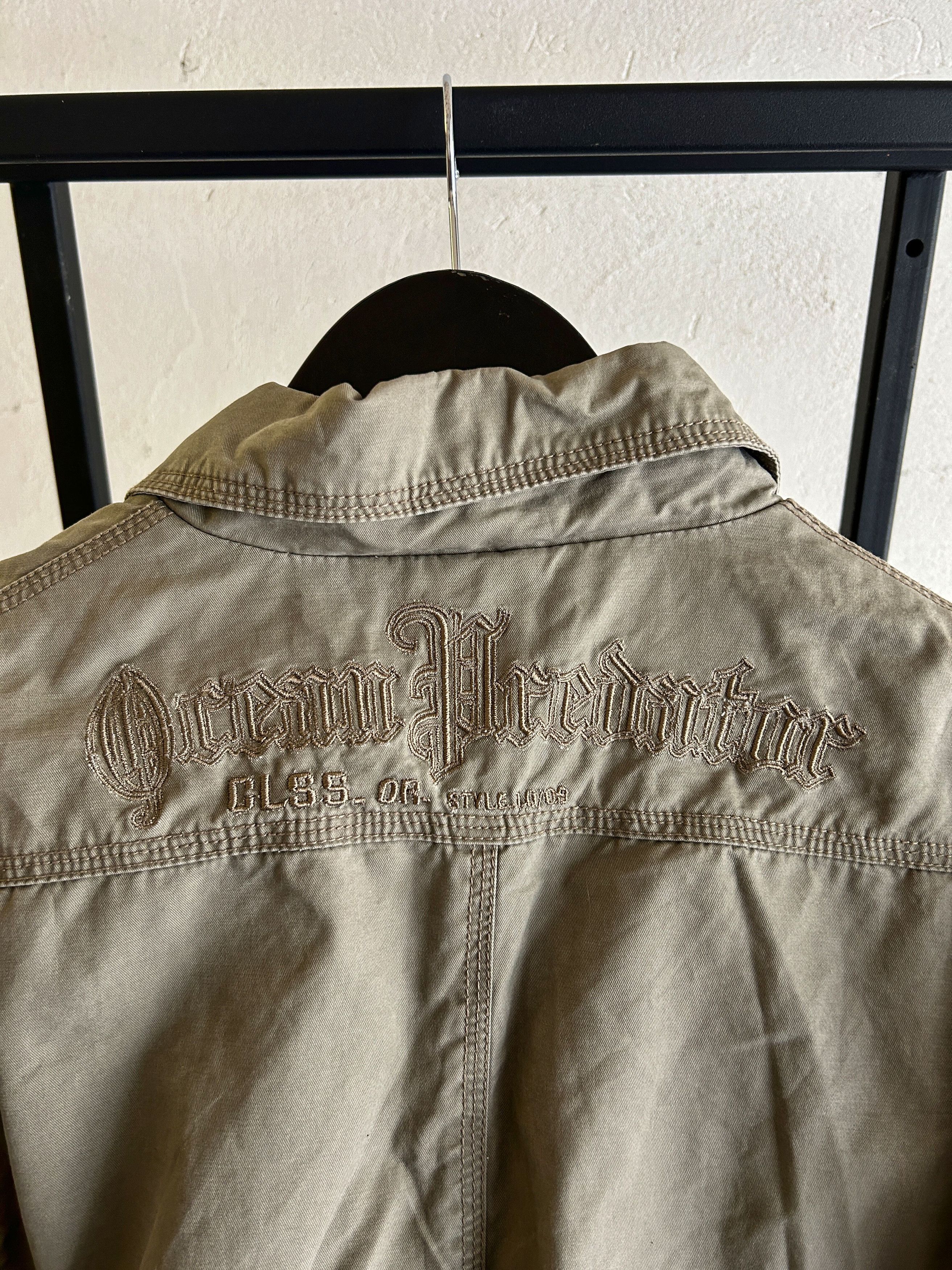 Japanese Brand Vintage Balenciaga Style Denim Washed Cargo Jacket 90s Size US M / EU 48-50 / 2 - 8 Thumbnail