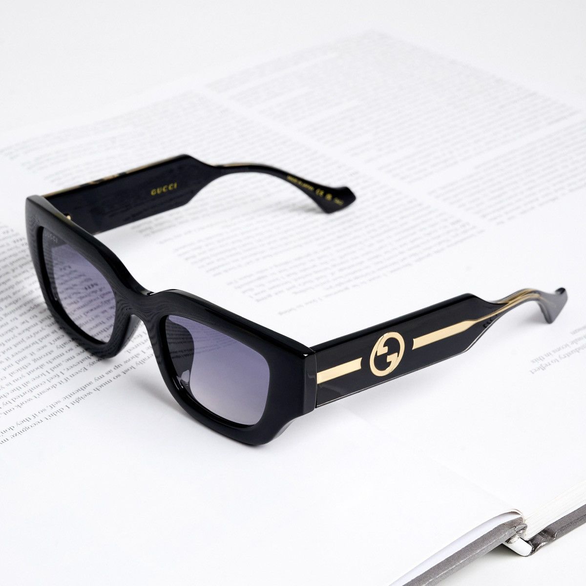 Gucci GUCCI GG1558SK 001 SUNGLASSES Size ONE SIZE - 2 Thumbnail