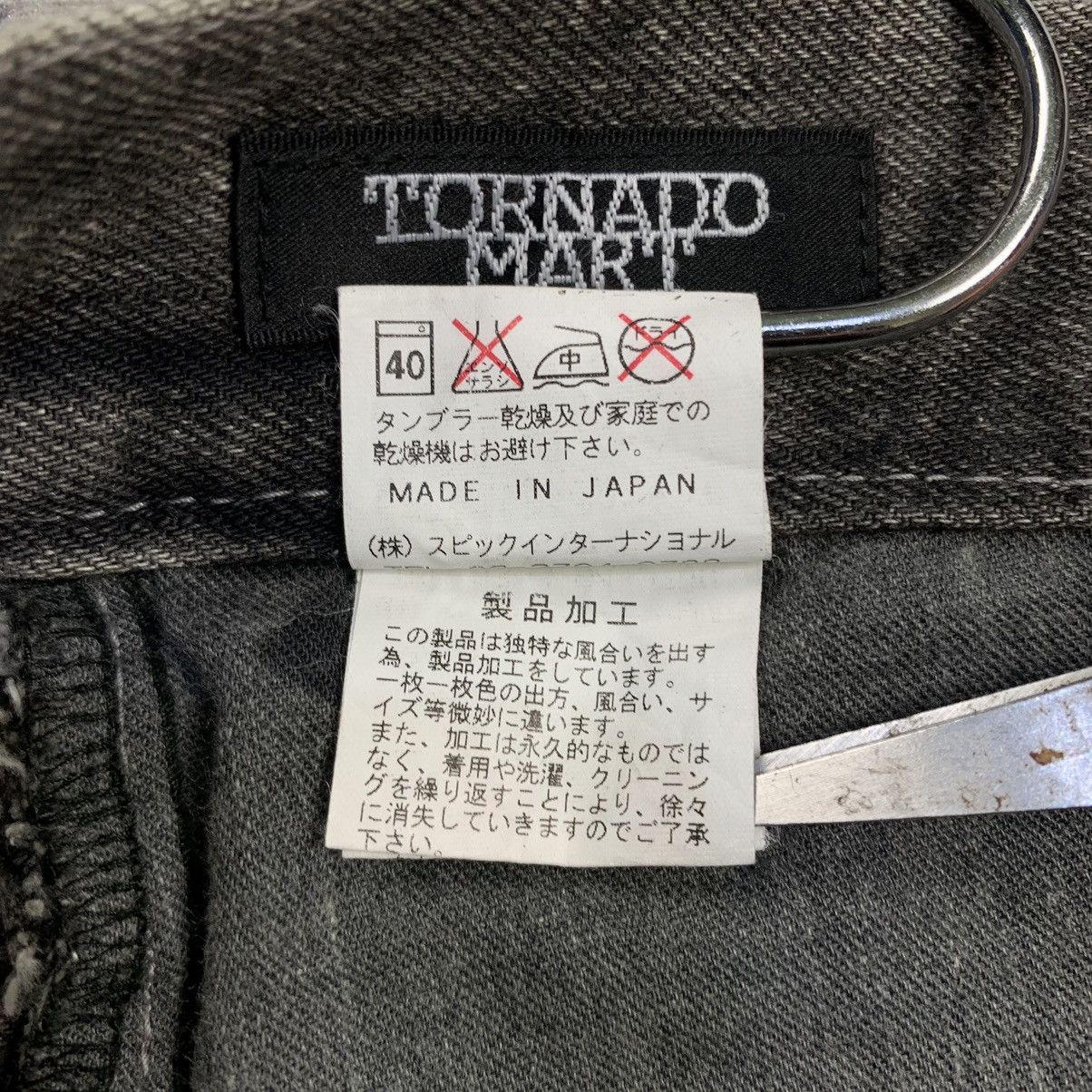 Tornado Mart Tornado mart boot cut low rise clawmark washed denim pants Size US 29 - 13 Thumbnail