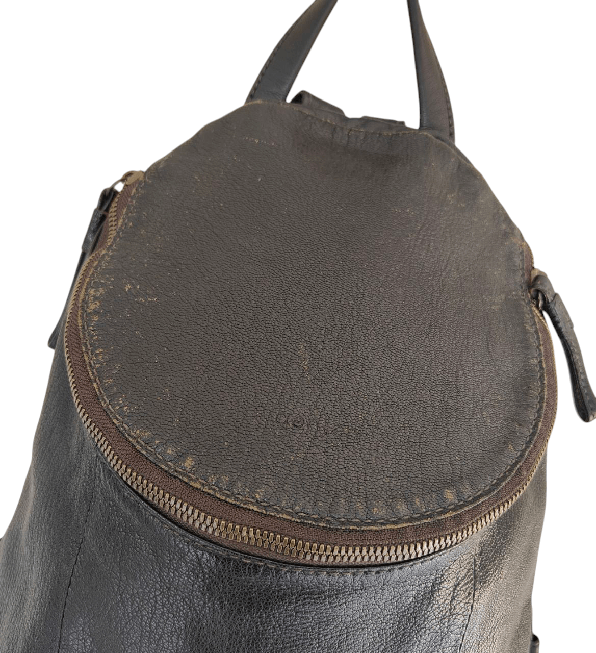 Japanese Brand Japan Genten Leather Backpack Size ONE SIZE - 7 Thumbnail