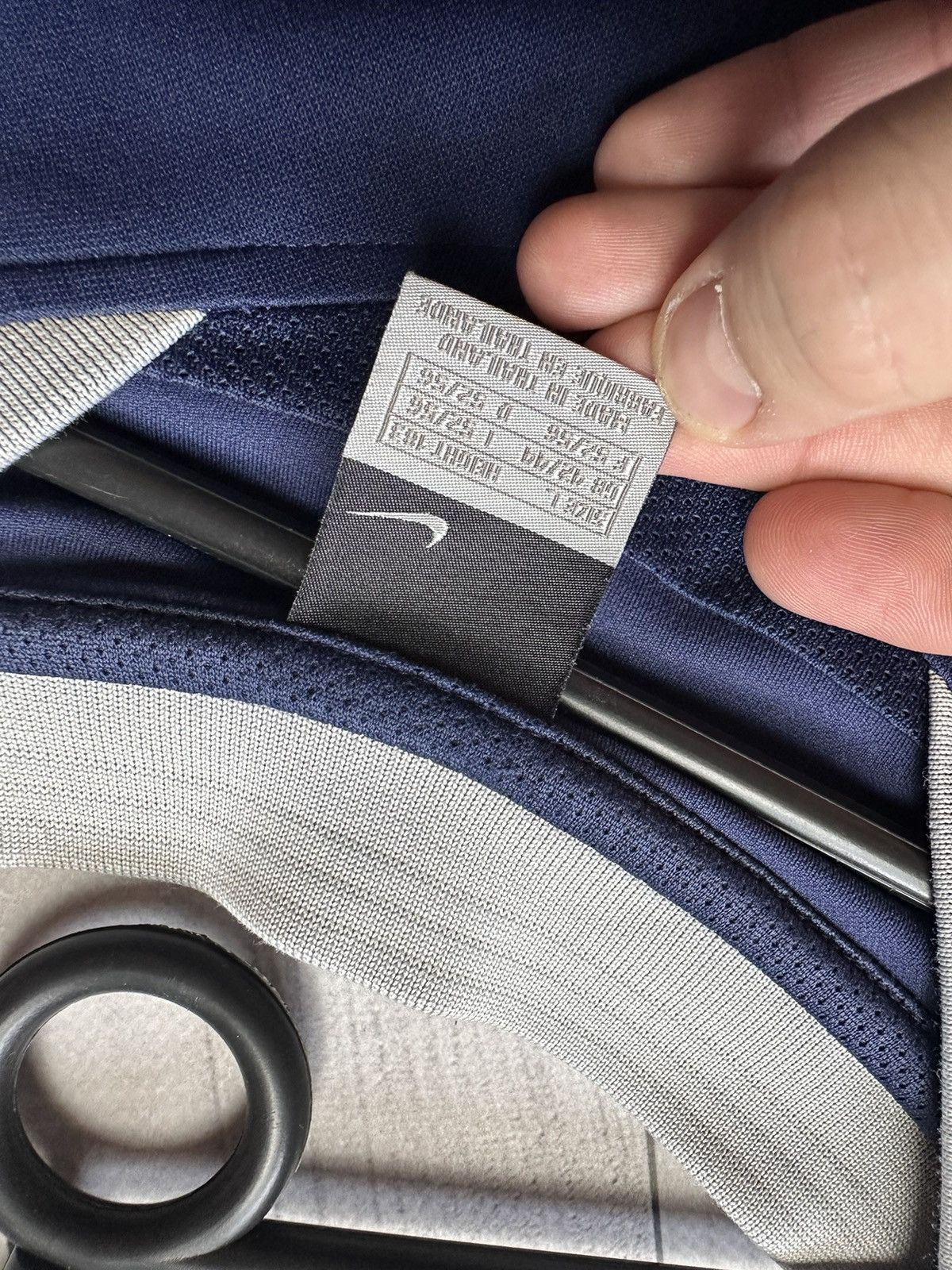 Nike × Vintage Vintage Nike long sleeve jersey navy size L Size US L / EU 52-54 / 3 - 6 Thumbnail