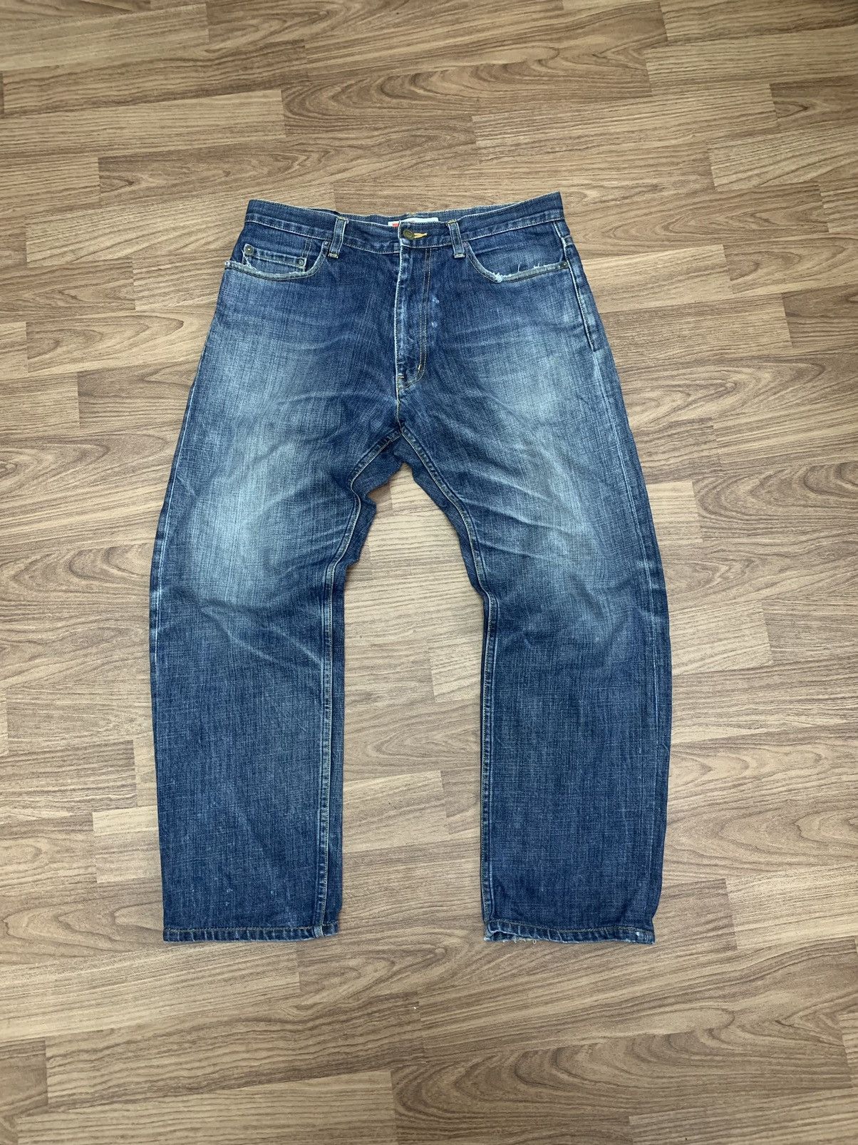 X-LARGE × Xlarge XLarge Denim Jeans Full Print Size US 32 / EU 48 - 7 Thumbnail