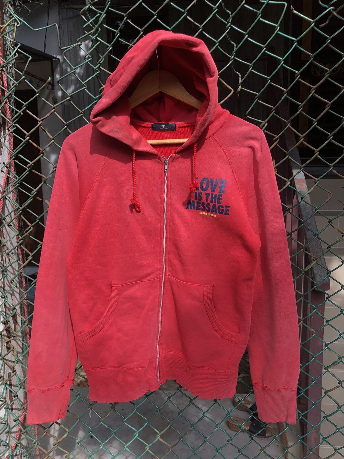 Hysteric Glamour 🔥Vintage🔥90s Distressed Super Lover World Tour Hoodies Size US M / EU 48-50 / 2 - 17 Thumbnail