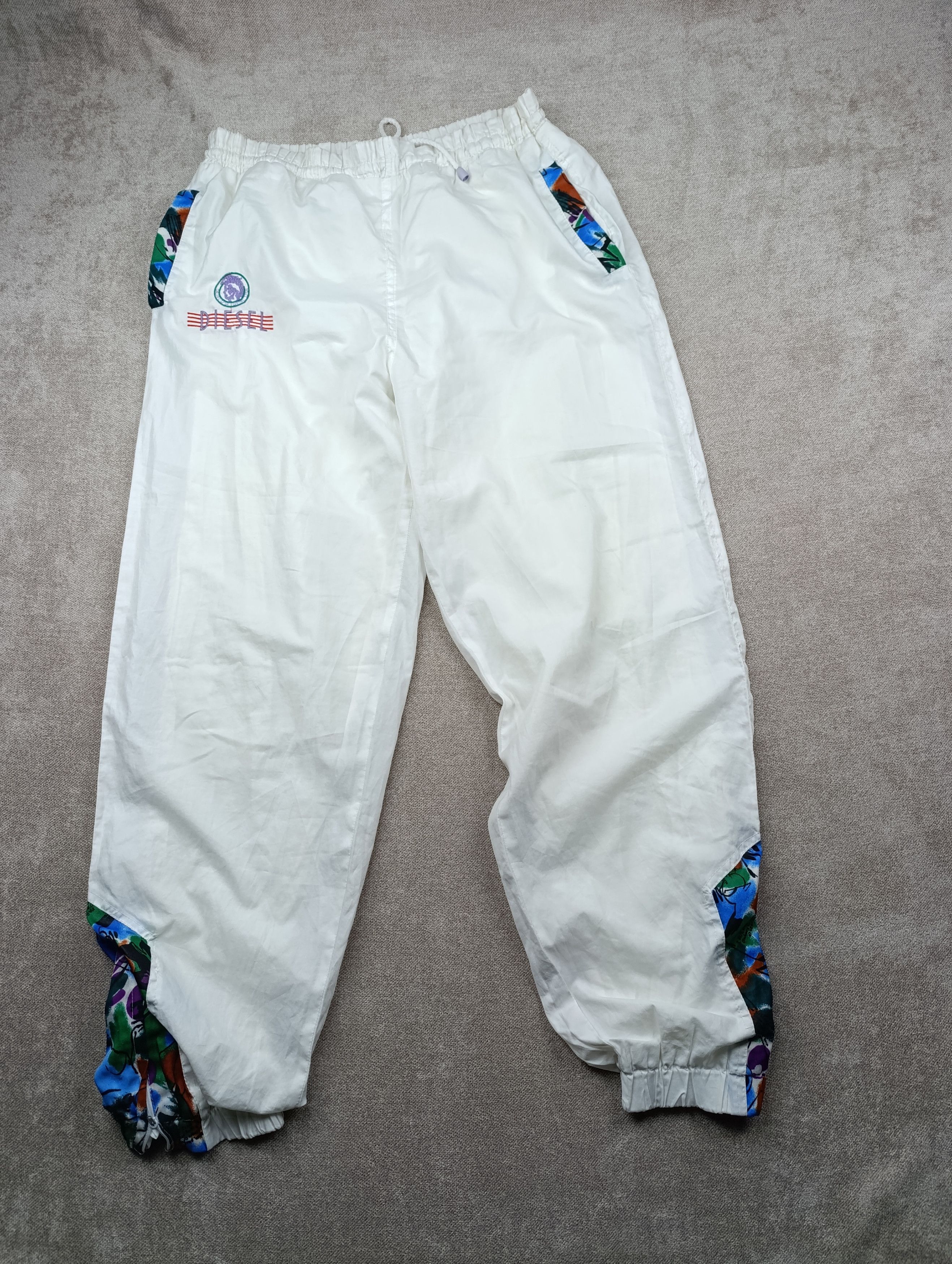 Diesel VINTAGE 90S DIESEL NYLON BOOTLEG TRACKSUIT Size US XL / EU 56 / 4 - 10 Thumbnail