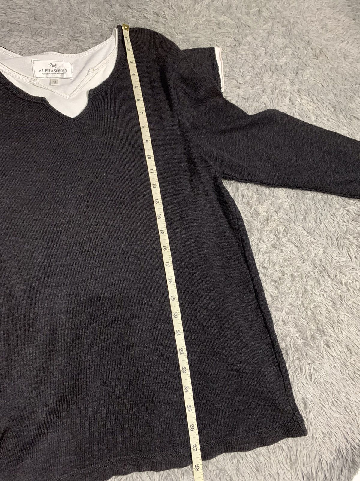 Japanese Brand Alpha Sophy Therma Long Sleve Double Layer Size US S / EU 44-46 / 1 - 7 Thumbnail