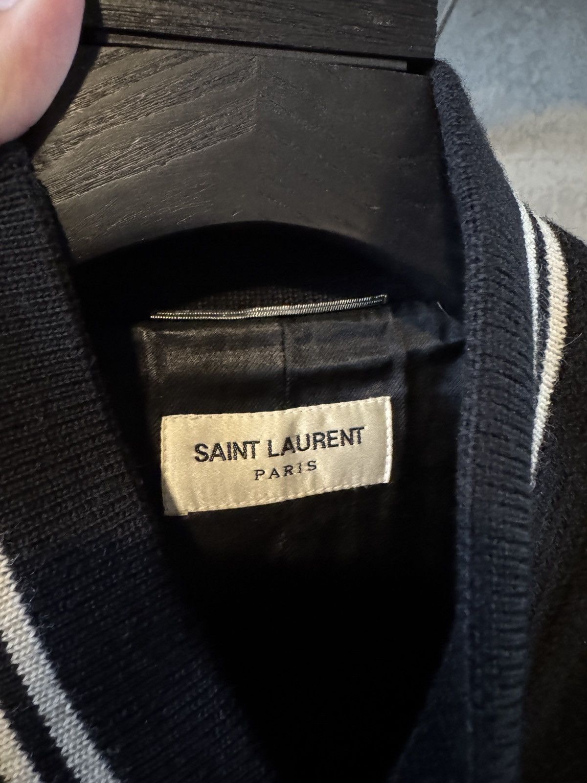 Saint Laurent Paris Teddy Jacket Size US L / EU 52-54 / 3 - 3 Thumbnail