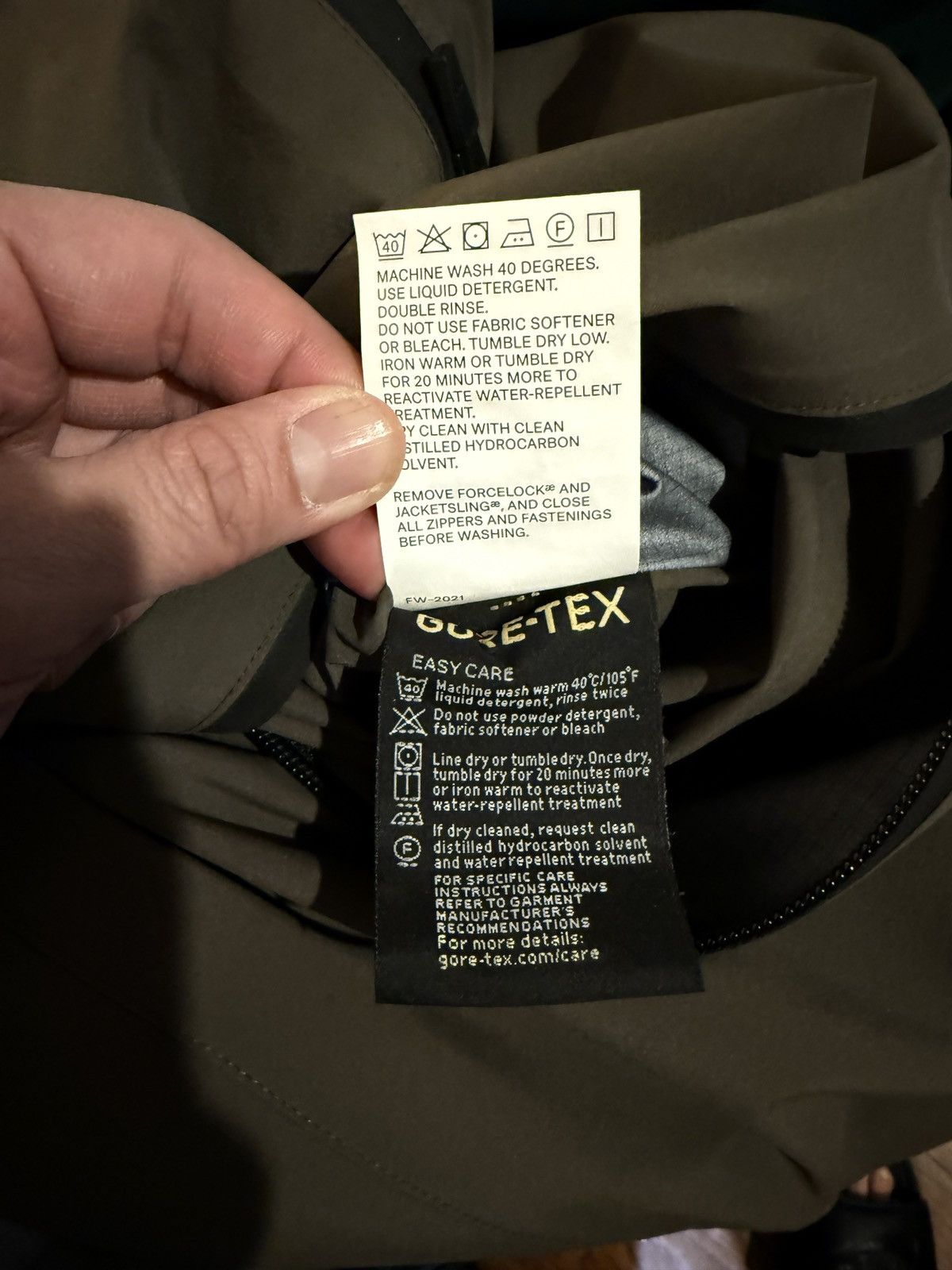 Acronym Acronym J1B-GT Gore-Tex Pro RAF Green Jacket FW 2021 (XL) Size US XL / EU 56 / 4 - 10 Thumbnail