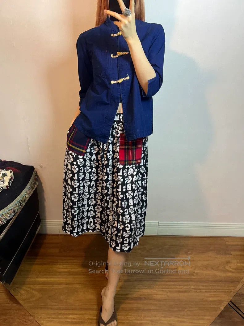 Comme des Garcons Comme Des Garcons size M Letter Big Pocket Skirt Size 23" - 9 Thumbnail