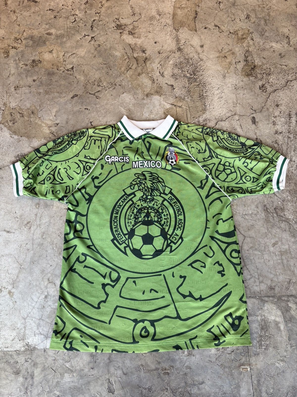 Other México 1999 Confederations Cup jersey Size US XL / EU 56 / 4 - 1 Thumbnail