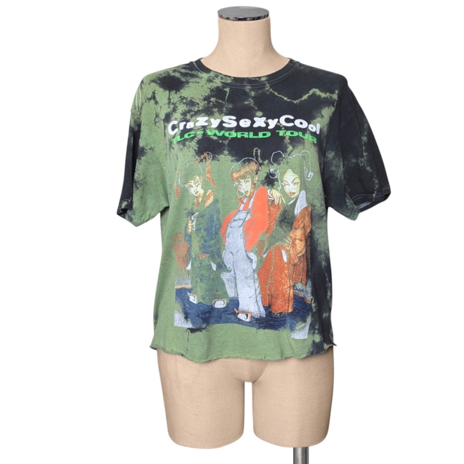 Other TLC Cotton Crazy Sexy Cool Cut Off Graphic T-Shirt Shirt M Size M / US 6-8 / IT 42-44 - 1 Thumbnail