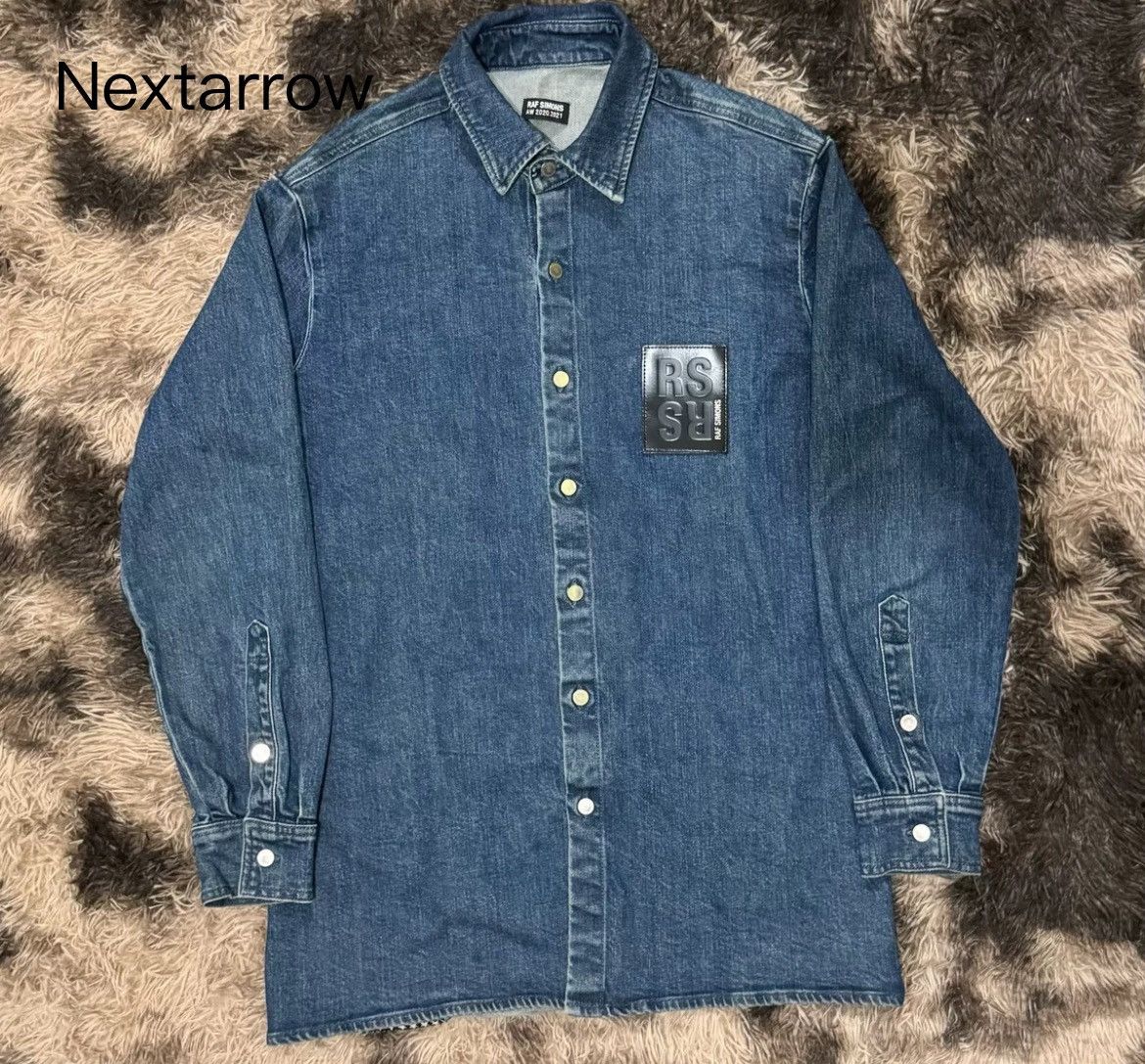 Raf Simons Raf Simons 20aw denim shirt Size US S / EU 44-46 / 1 - 1 Thumbnail