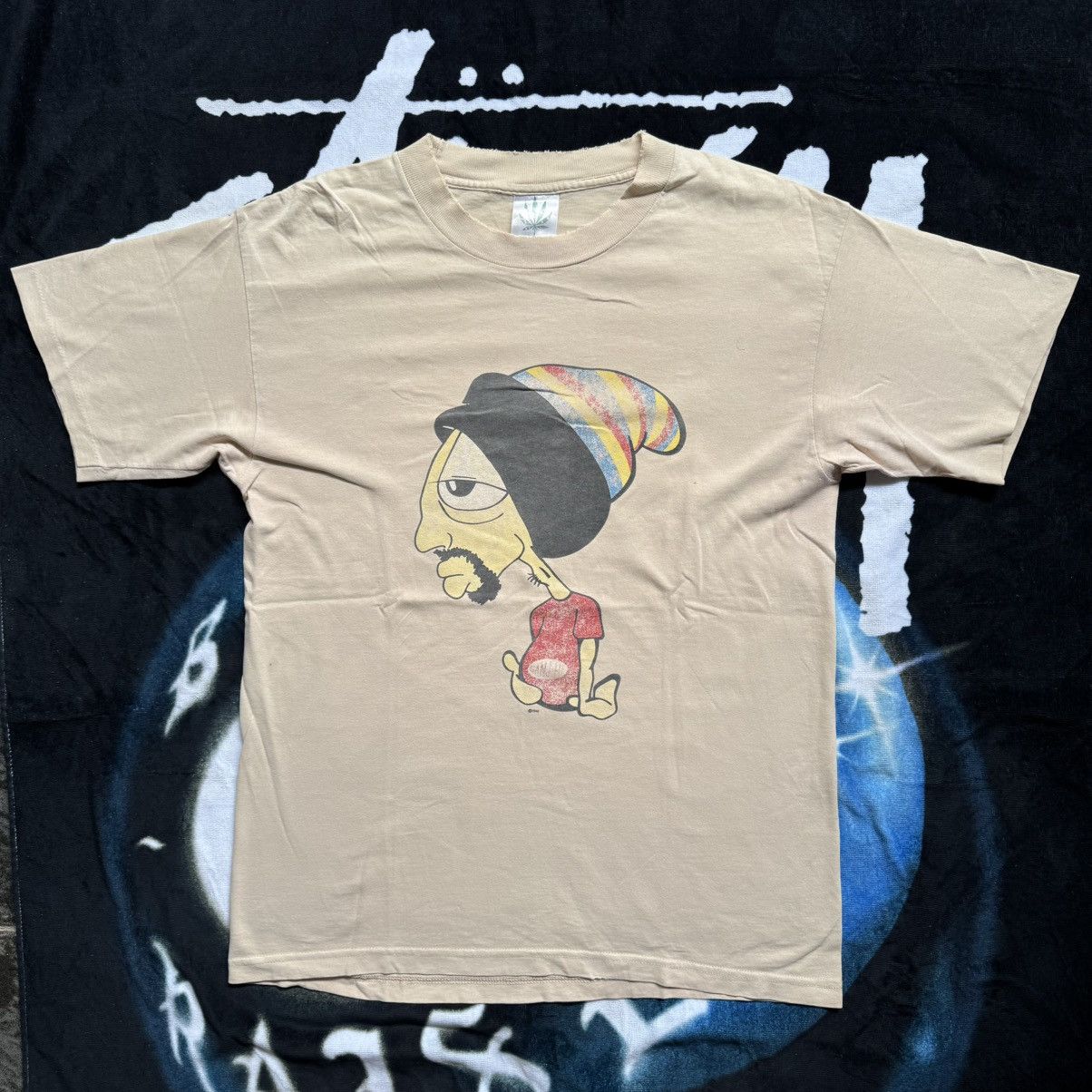 Hook-Ups × Vintage 90's THC Skateboard Snoop Dogg Tee Size US L / EU 52-54 / 3 - 1 Thumbnail