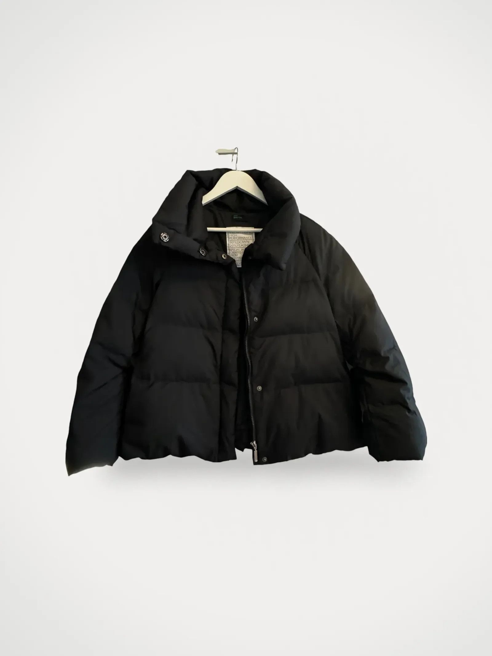 Benetton Benetton Svart dunjacka Jacket Size L / US 10 / IT 46 - 1 Thumbnail