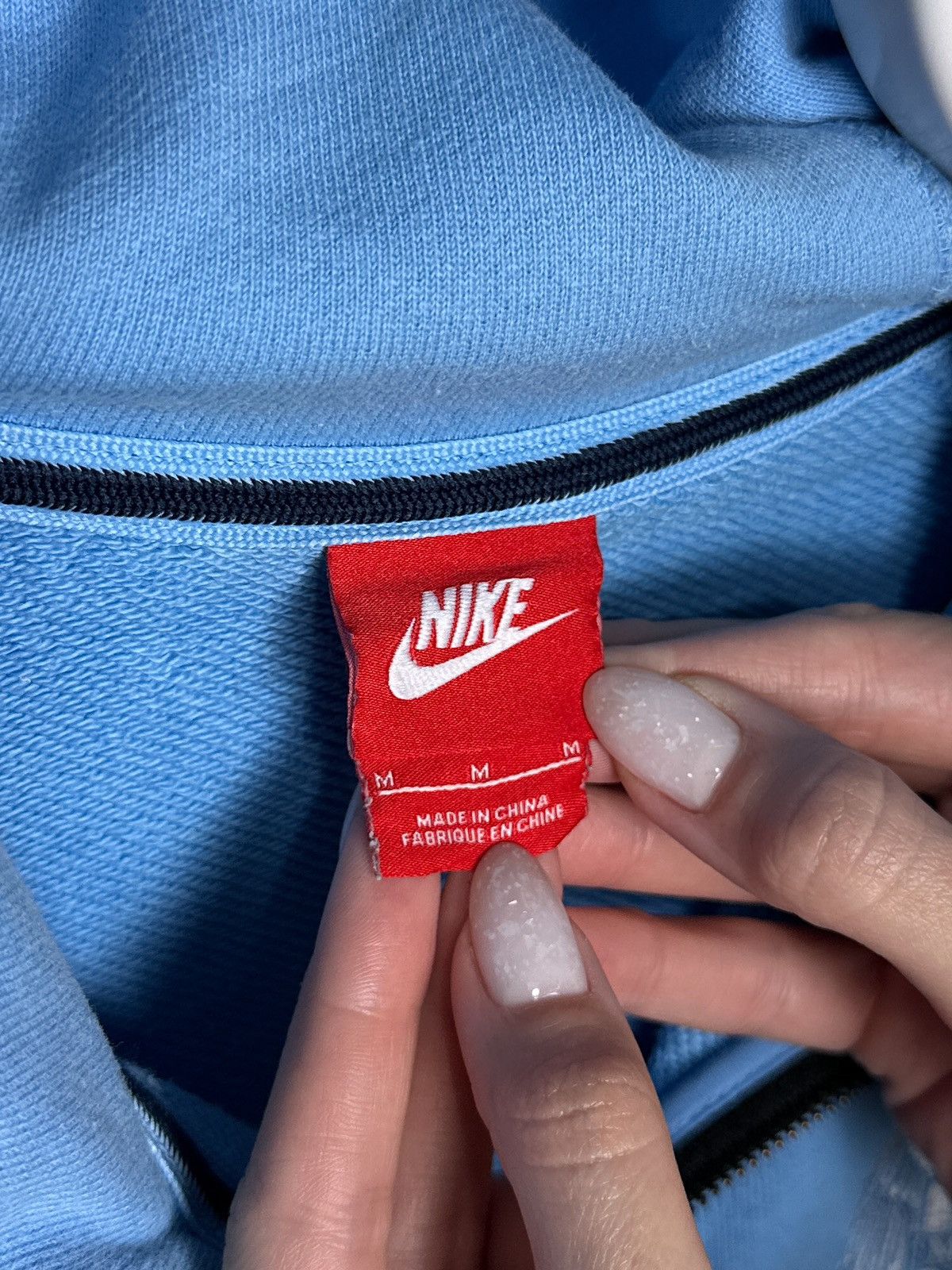 Nike Nike Manchester City 2014/2015 Full Zip Hoodie Size US M / EU 48-50 / 2 - 7 Thumbnail
