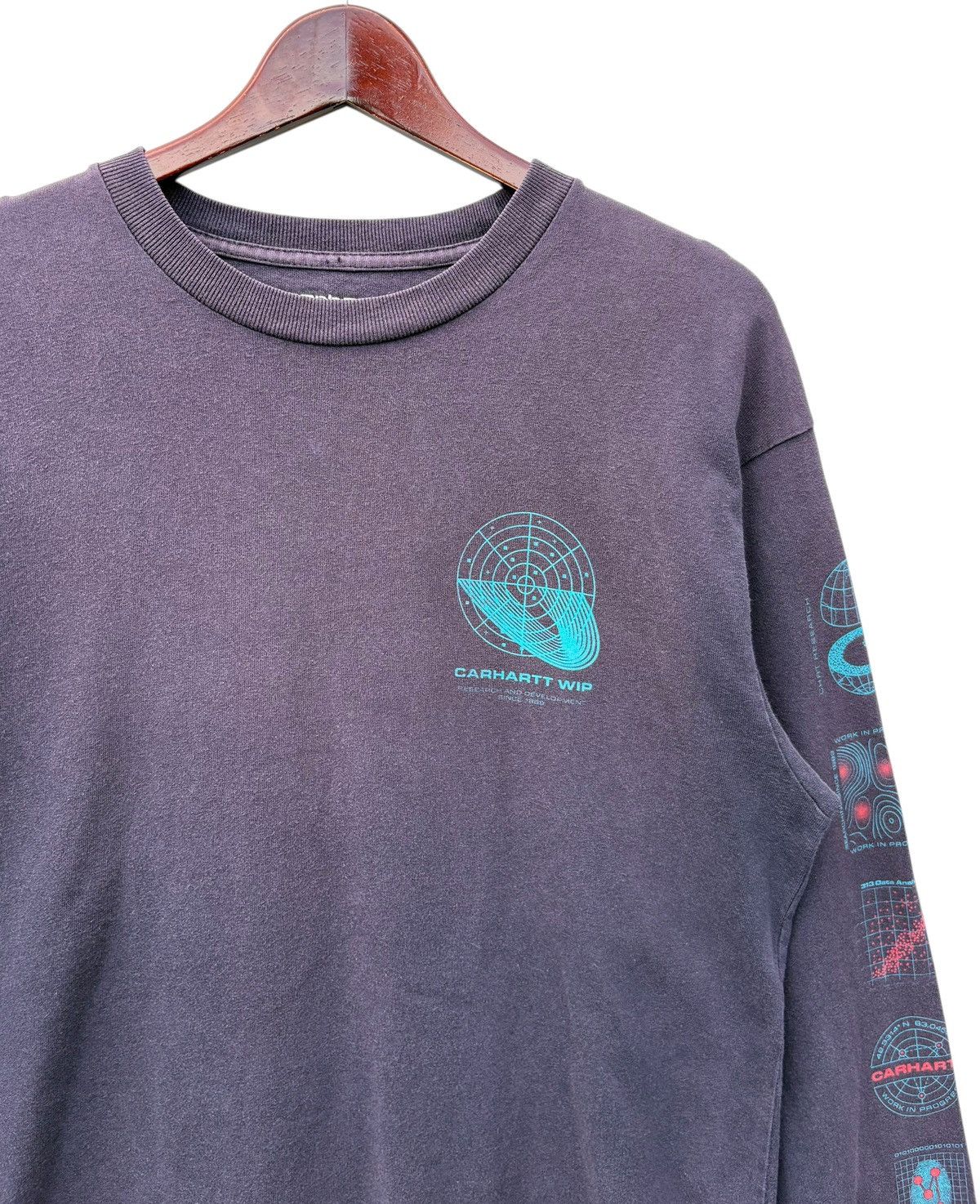 Carhartt Wip Carhartt Wip Future Romance Faded Longsleeve Shirt Size US S / EU 44-46 / 1 - 6 Thumbnail