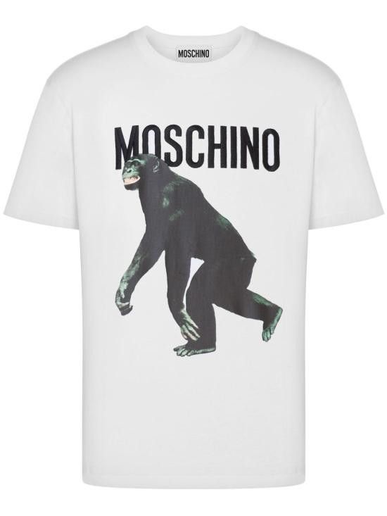 MOSCHINO Men T-Shirts 251ZZA0713 02411001 White