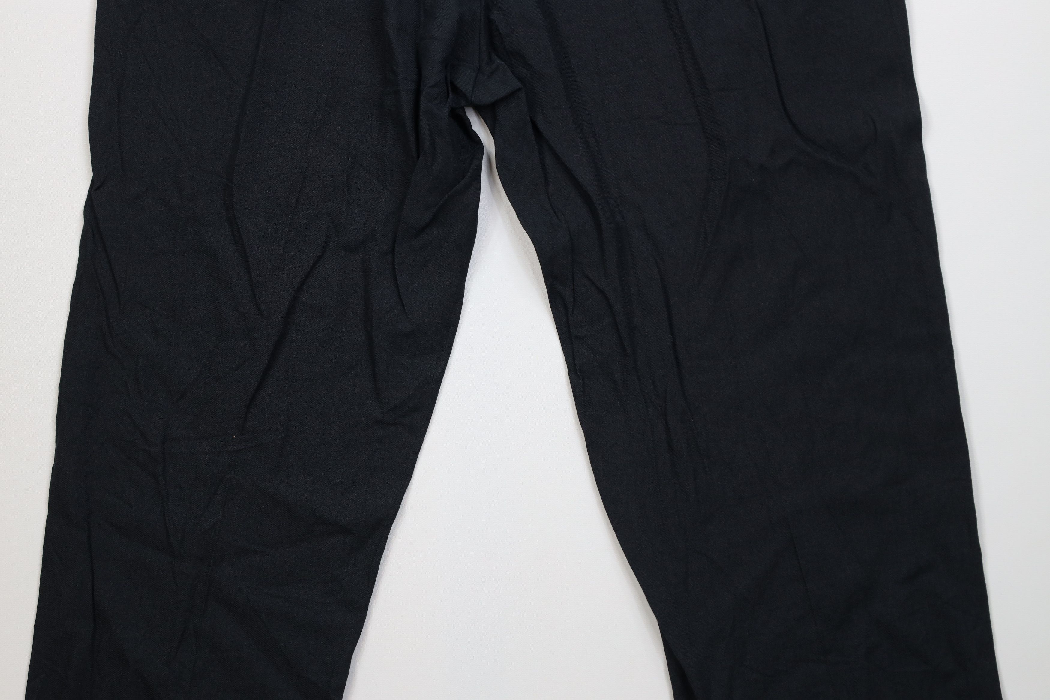 Vintage Vintage 50s Hollywood Regency Gabardine Wide Leg Chino Pants Size US 38 / EU 54 - 10 Thumbnail