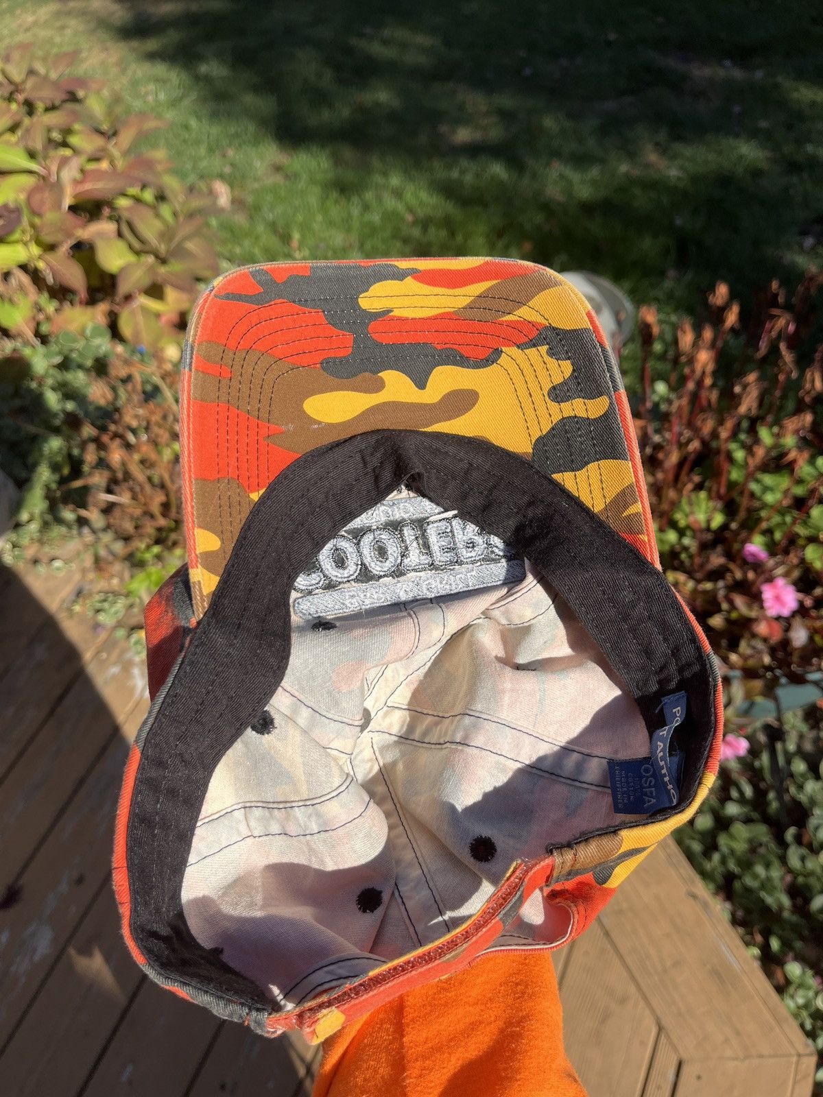 Other Y2K orange camo funny cooters hat Size ONE SIZE - 5 Thumbnail