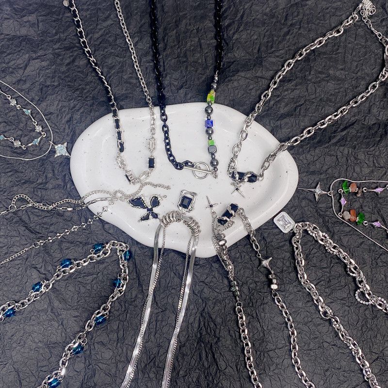 Other New Design STEAL! Y2K Chains Necklace Chain Size ONE SIZE - 4 Thumbnail