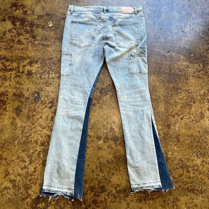Streetwear Valabasas Stacked Jeans Grailed