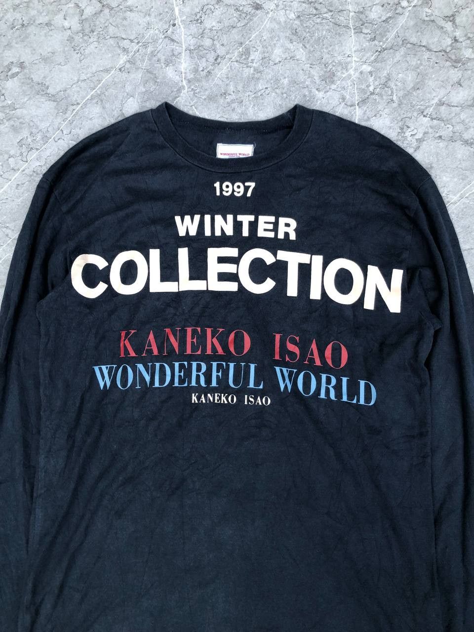 Kaneko Isao × Vintage Vintage 1997 Kaneko Isao Wonderful World Long Sleeve Size US M / EU 48-50 / 2 - 2 Thumbnail