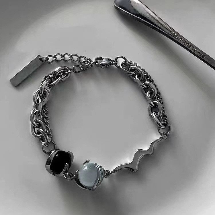Jewelry Crazy Bracelet Y2K Punk Chain Gotch Bracelets Chains Size ONE SIZE - 2 Thumbnail