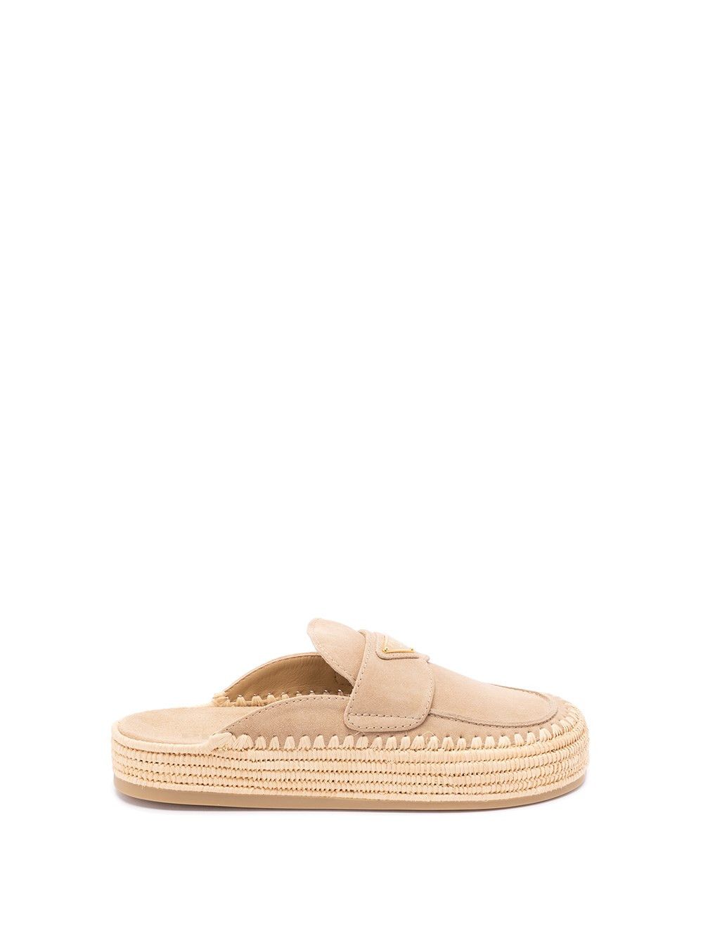 Prada Suede and Crochet Slip-on Size US 7 / IT 37 - 1 Thumbnail