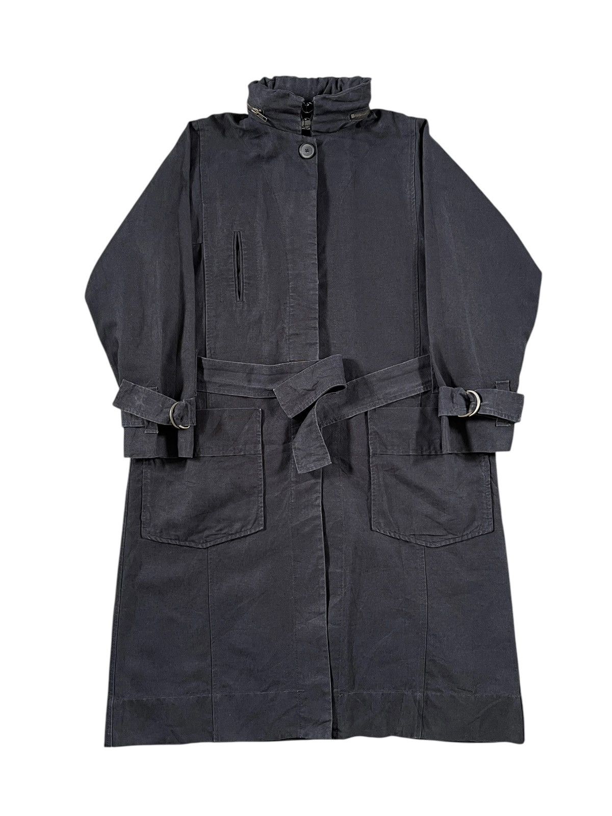 Designer × Isabel Marant × Isabel Marant Etoile Isabel Marant Étoile Linen Long Coat Size S / US 4 / IT 40 - 7 Thumbnail