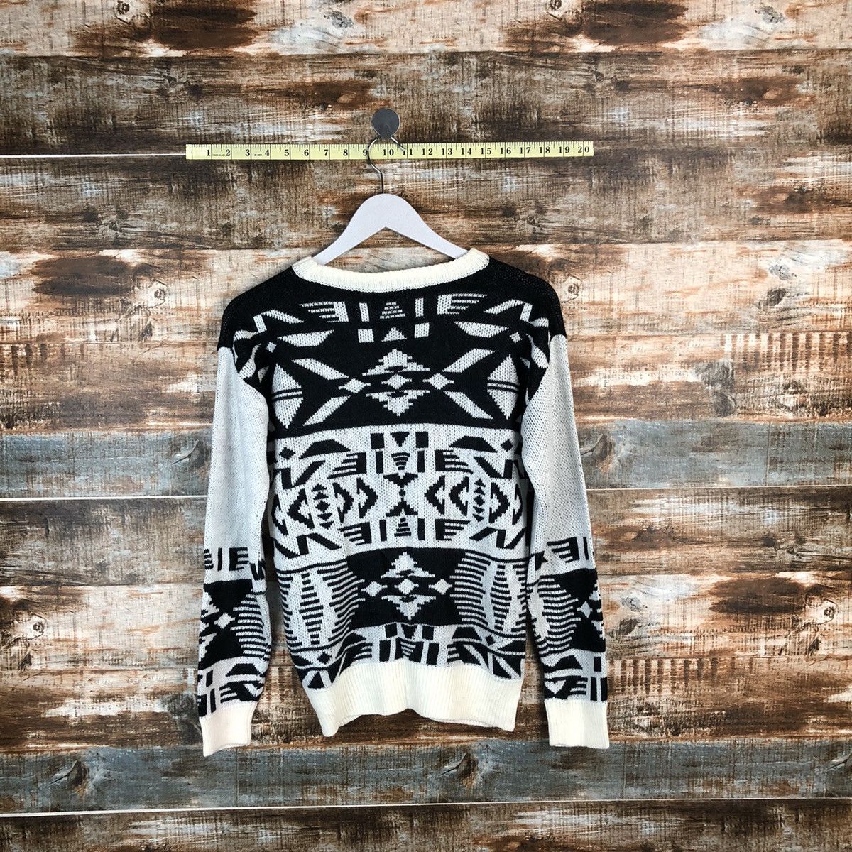 Homespun Knitwear × Japanese Brand Earth & Music Econology Black Knitwear #A1714 Size US S / EU 44-46 / 1 - 12 Thumbnail