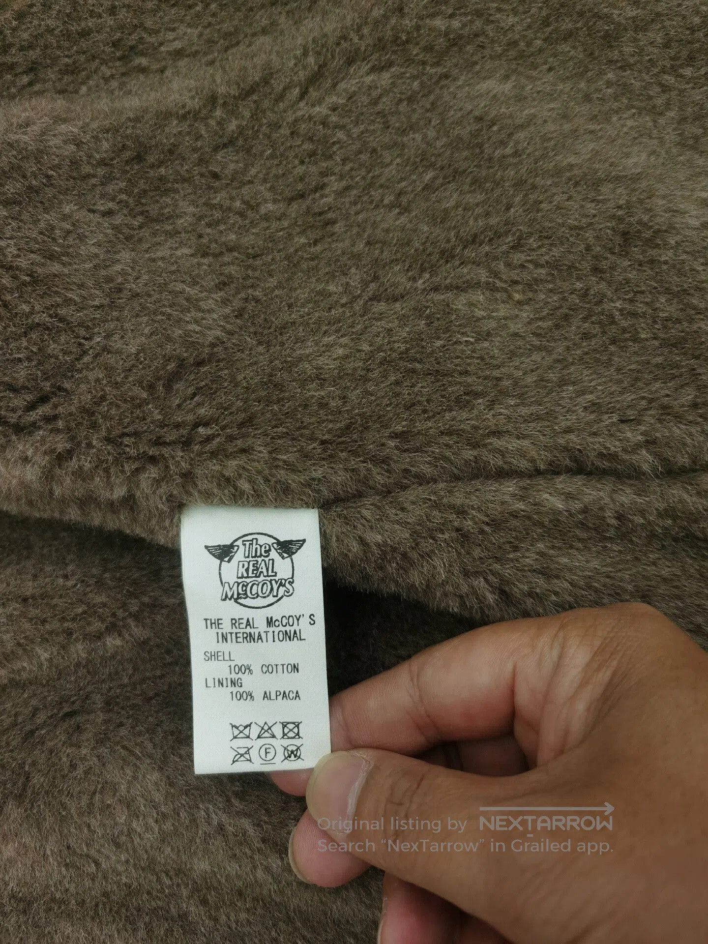 The Real McCoy's Real McCoy B11 Air Force Overcoat. Size US M / EU 48-50 / 2 - 4 Thumbnail