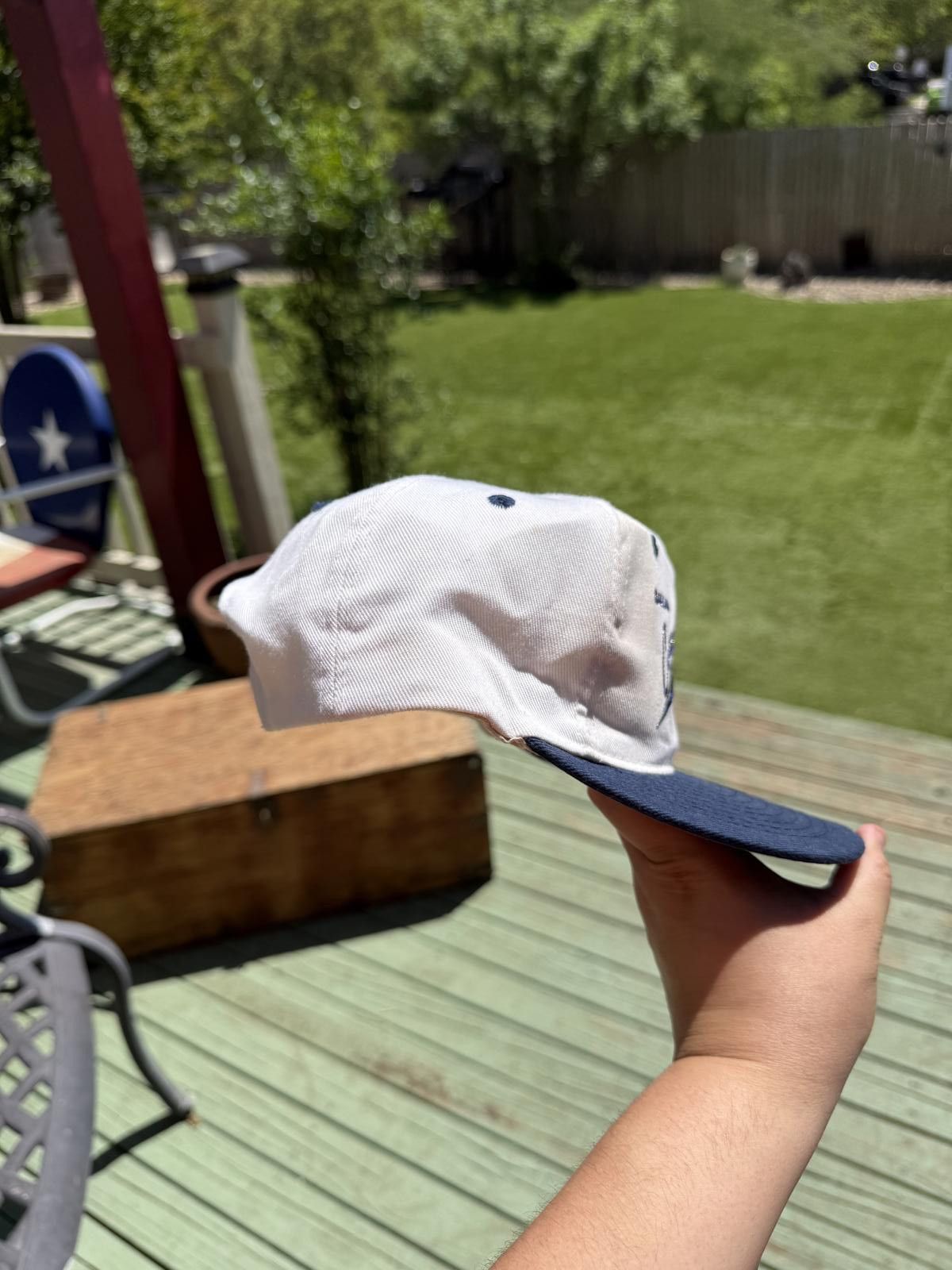 NFL 90's Cowboys Vintage Snapback Hat Size ONE SIZE - 3 Thumbnail