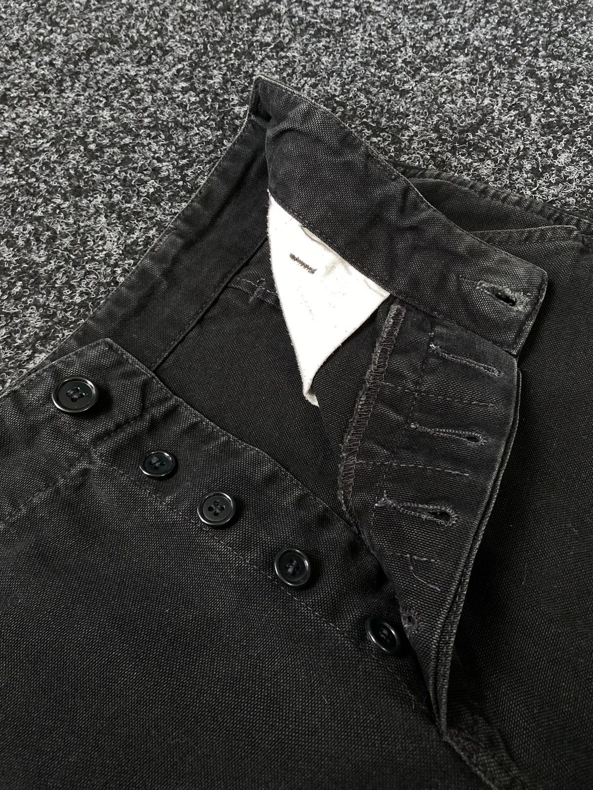 Levi's × Vintage Levis Cargo Shorts Denim Distressed Rap Sk8 Baggy Size US 34 / EU 50 - 6 Thumbnail