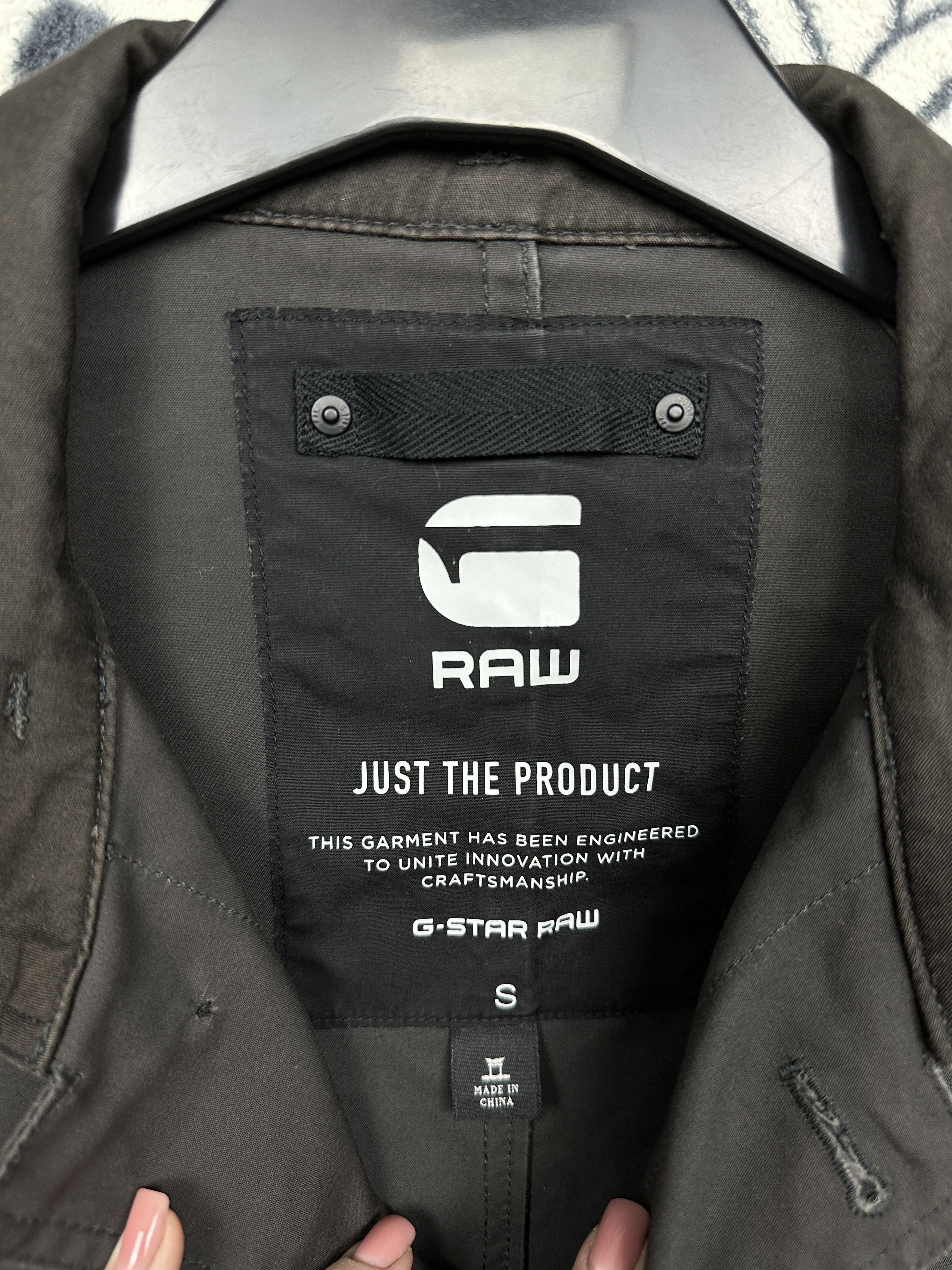 G-Star G Star Raw Mens Garber Trench Coat Jacket Size US S / EU 44-46 / 1 - 3 Thumbnail