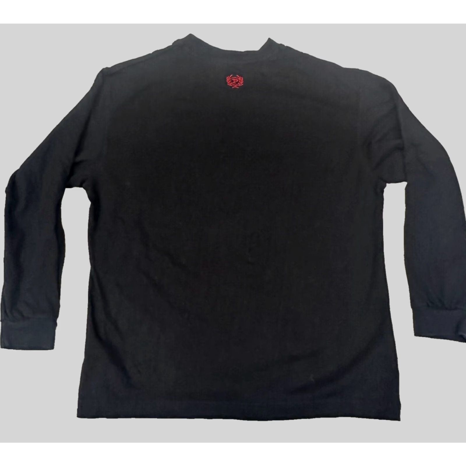 Phat Farm Phat Farm Mens Medium Long Sleeve Geometric Crest 92 Crew Neck Knit T-Shirt Shirt Hip Hop Classic Multicolor Size US M / EU 48-50 / 2 - 7 Thumbnail