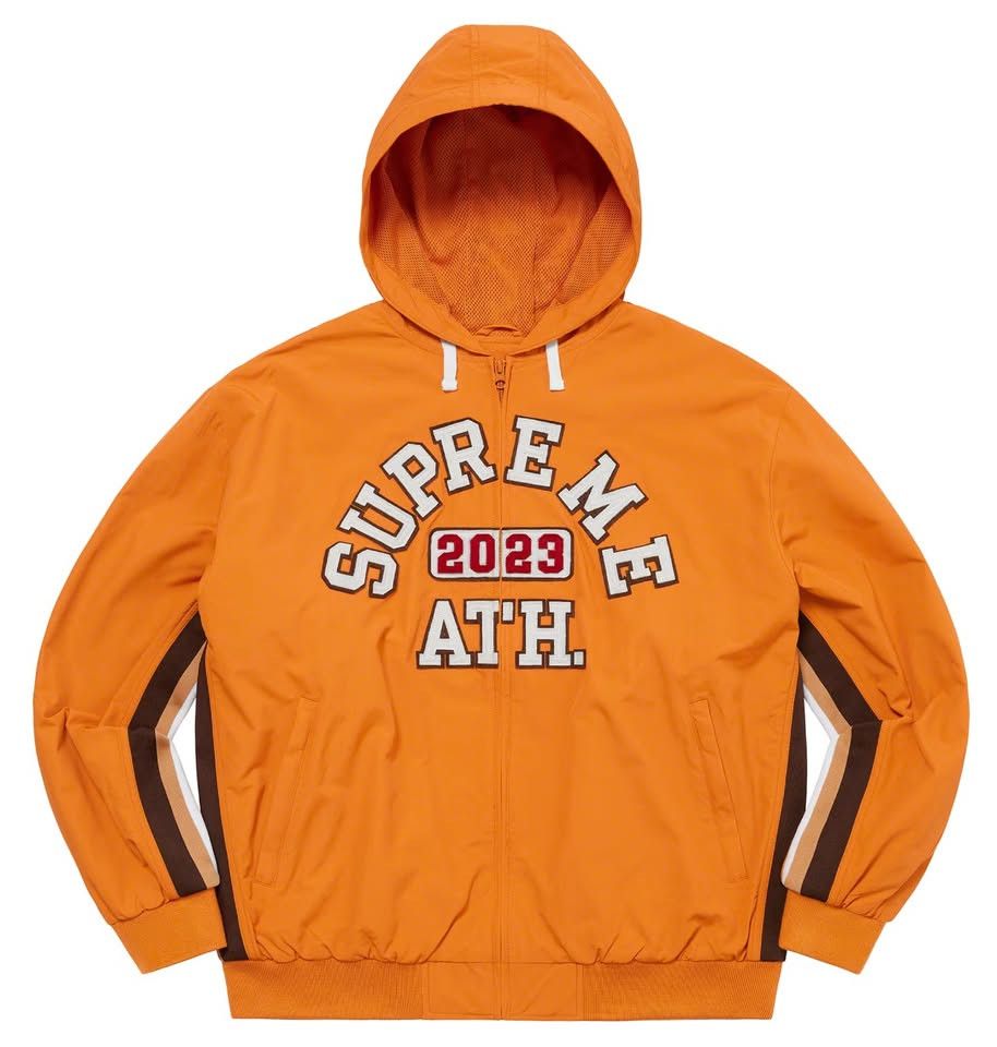 Supreme Supreme SATIN HOODED TRACK JACKET | Grailed
