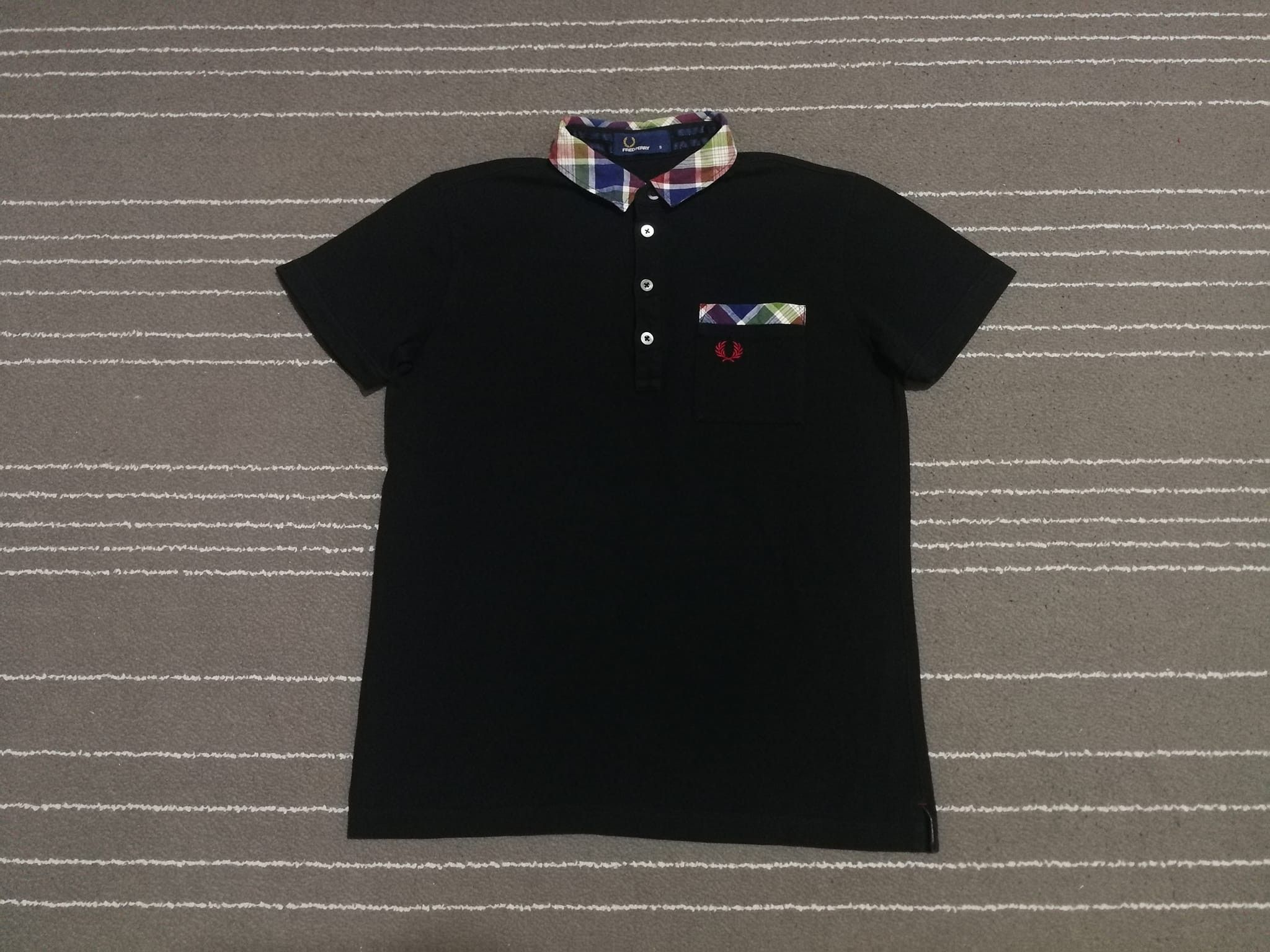 Fred Perry × Japanese Brand FRED PERRY black polo woman XS Size XS / US 0-2 / IT 36-38 - 3 Thumbnail