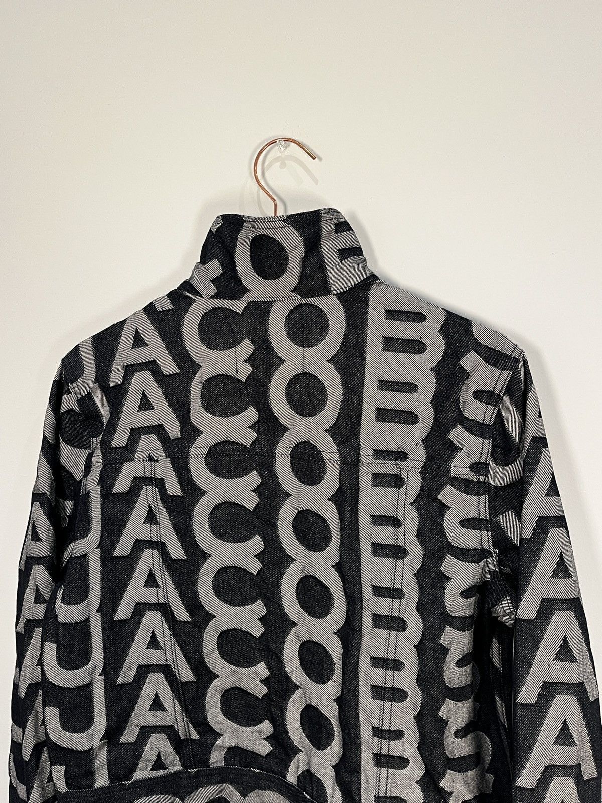 Marc Jacobs Marc Jacobs Raw Denim Monogram Jacket (unisex) Size US L / EU 52-54 / 3 - 8 Thumbnail