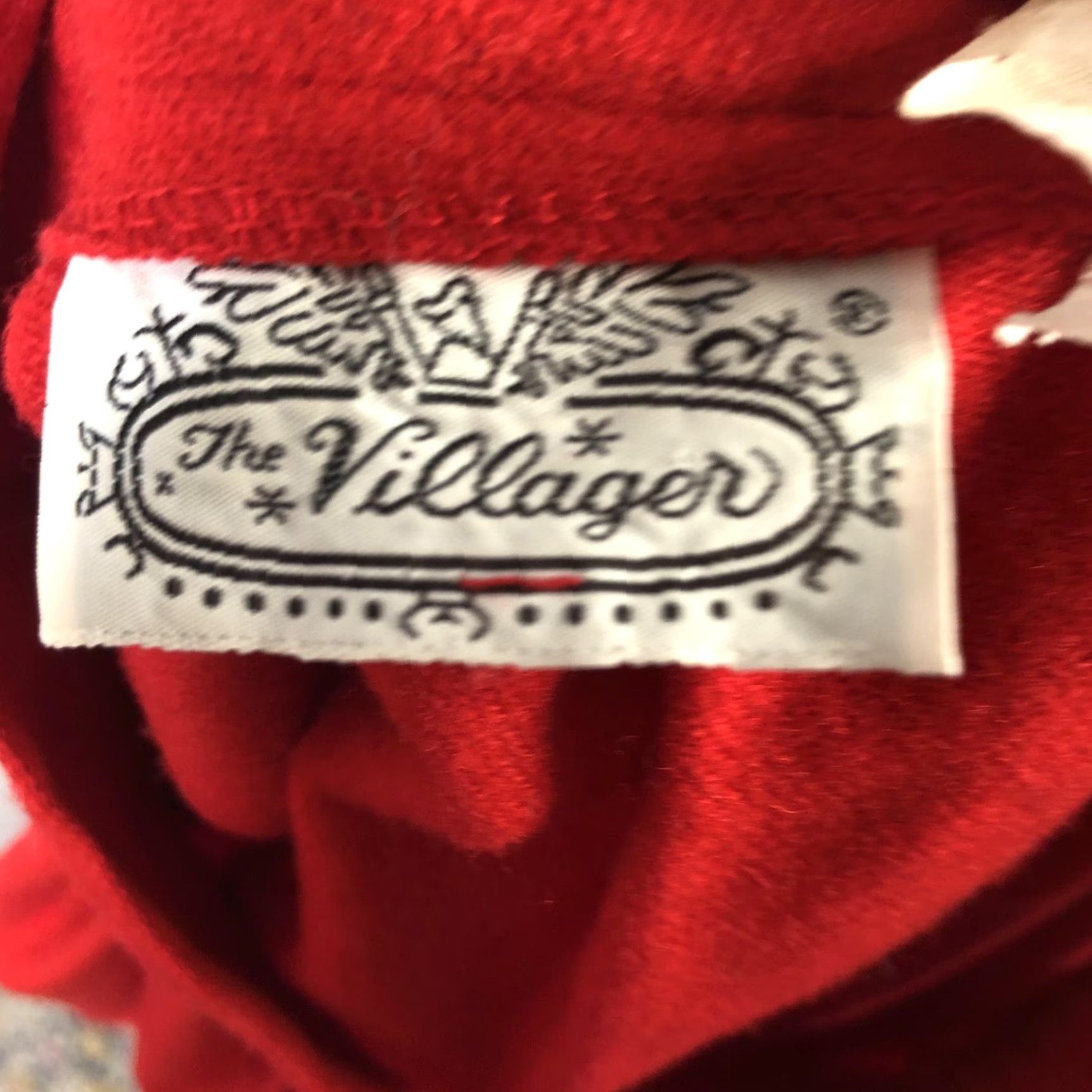 Vintage VINTAGE The Villager Skirt Womens Small Red Wool Blend Pleated Midi 80s Size 28" / US 6 / IT 42 - 5 Thumbnail