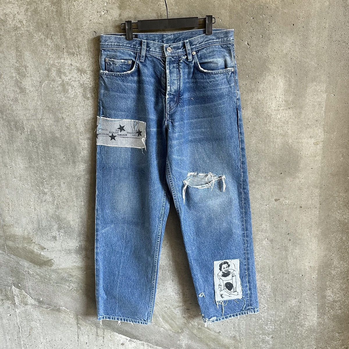 Enfants Riches Deprimes ERD AW22 Baggy Thrashed Patchwork