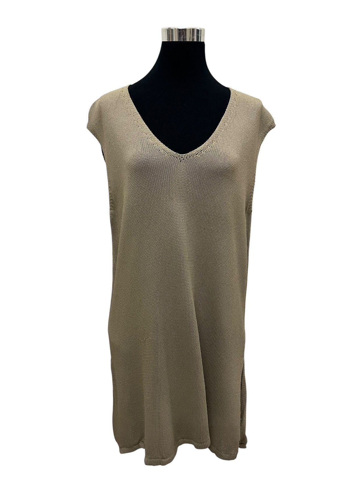 Max Mara Max Mara Unisex Fine Wool Knitted Sleeveless Top Size ONE SIZE - 1 Thumbnail