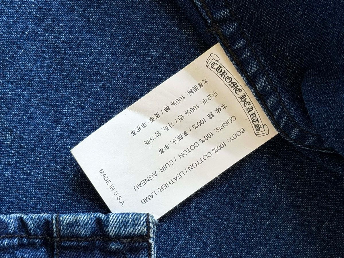 Chrome Hearts Chrome Hearts Cross-Skin Blue Denim Shirt Size US M / EU 48-50 / 2 - 9 Thumbnail
