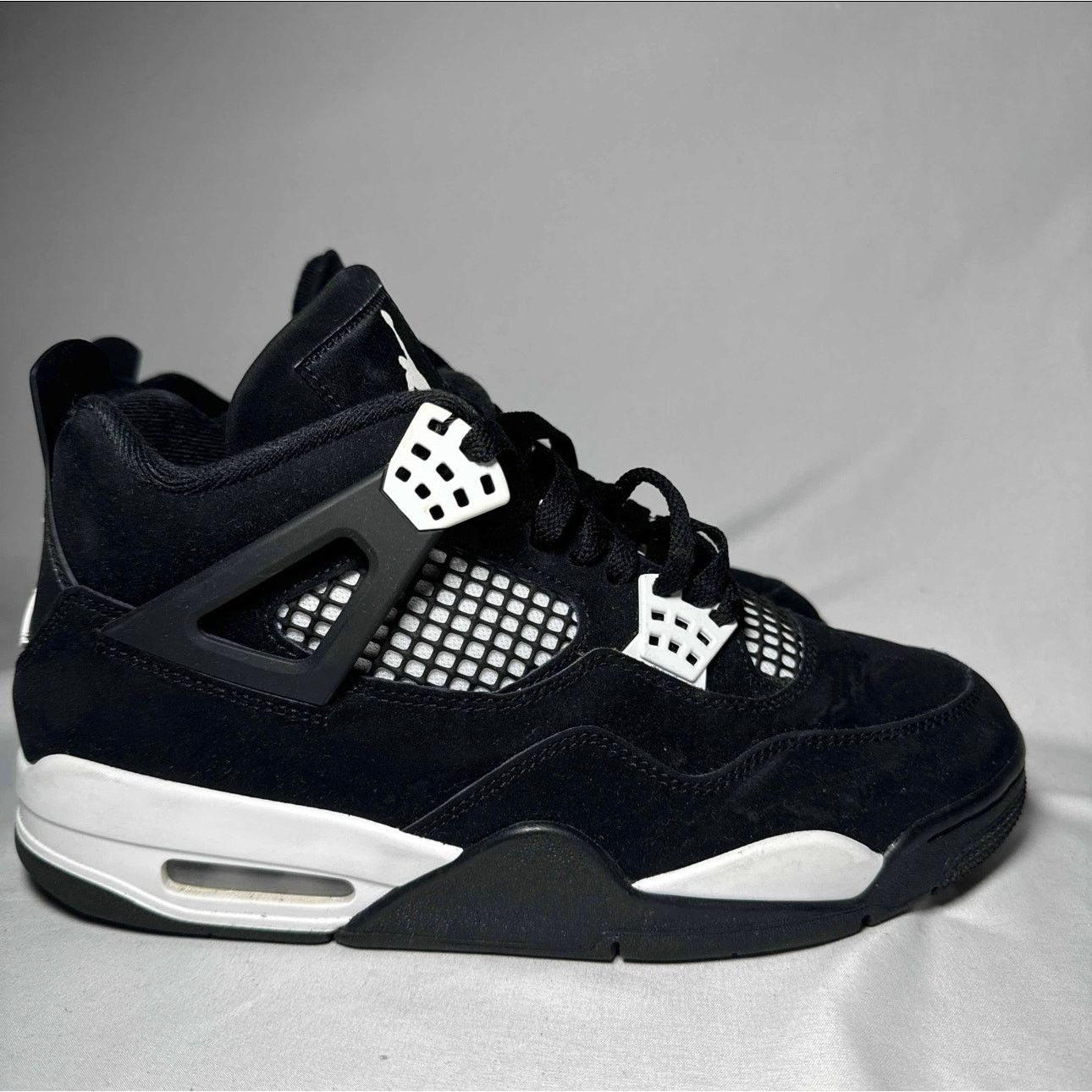 Jordan Brand × Nike Size 8 - Nike Air Jordan 4 Retro White Thunder Men's Shoes Size US 8 / EU 41 - 1 Thumbnail