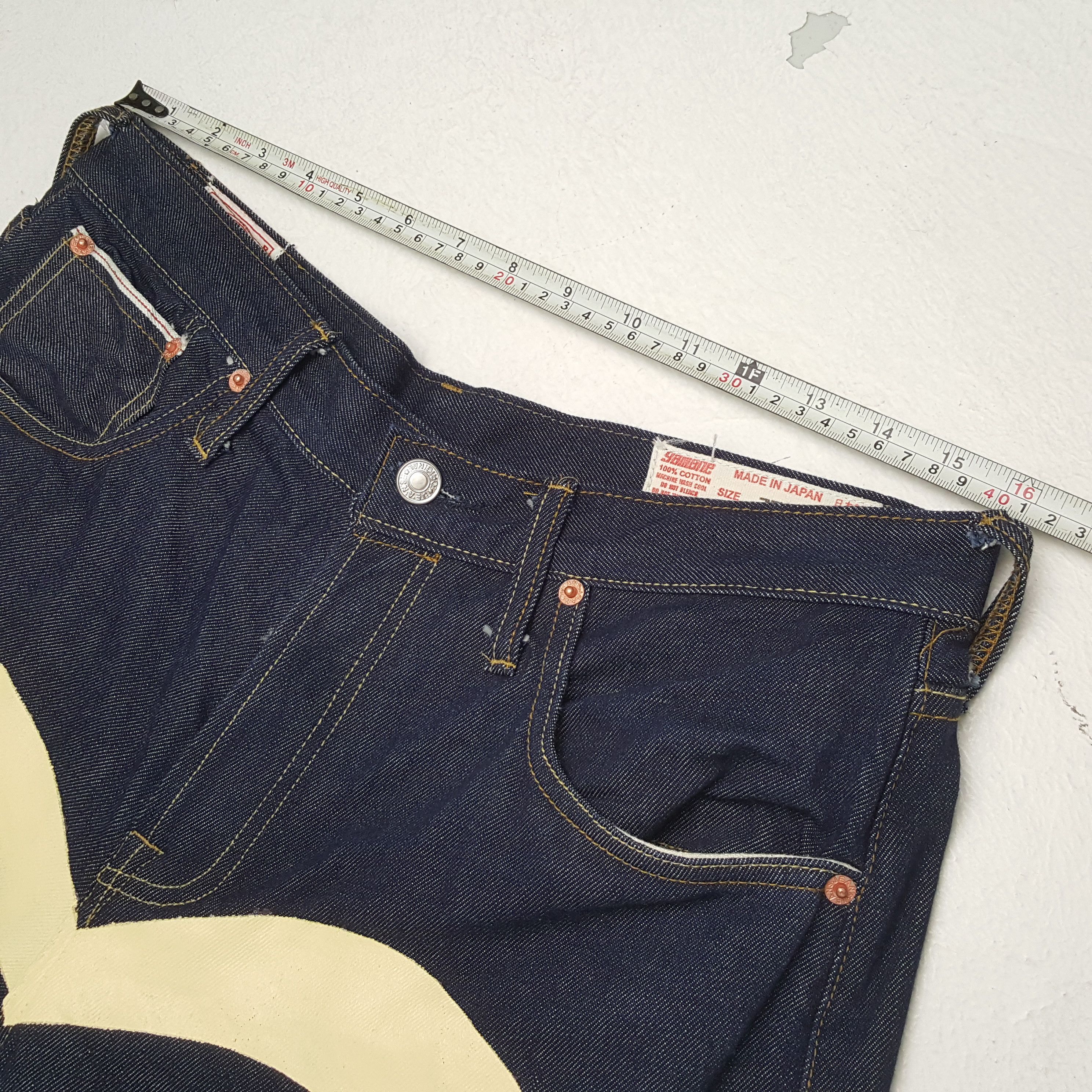 Japanese Brand × Vintage EVISU Japanese Brand Streetwear Custom Daicock Jeans Size US 32 / EU 48 - 7 Thumbnail