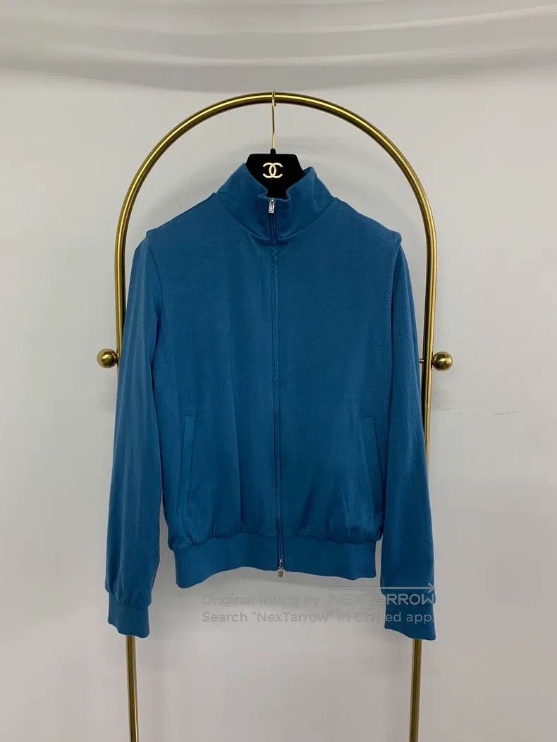 Loro Piana Loro Piana Blue reversible jacket Size S / US 4 / IT 40 - 1 Thumbnail
