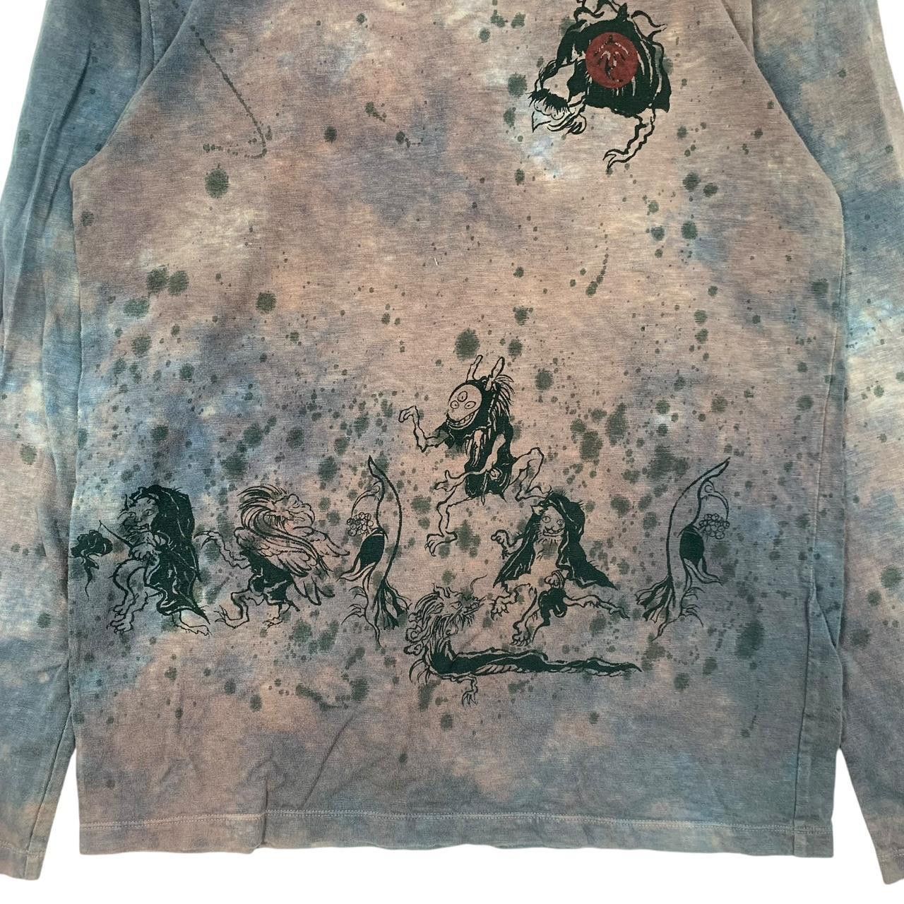 Vintage Vintage AUSTERE JAPAN KOROMO Yokai Tee Shirt Top Distress Size US M / EU 48-50 / 2 - 5 Thumbnail