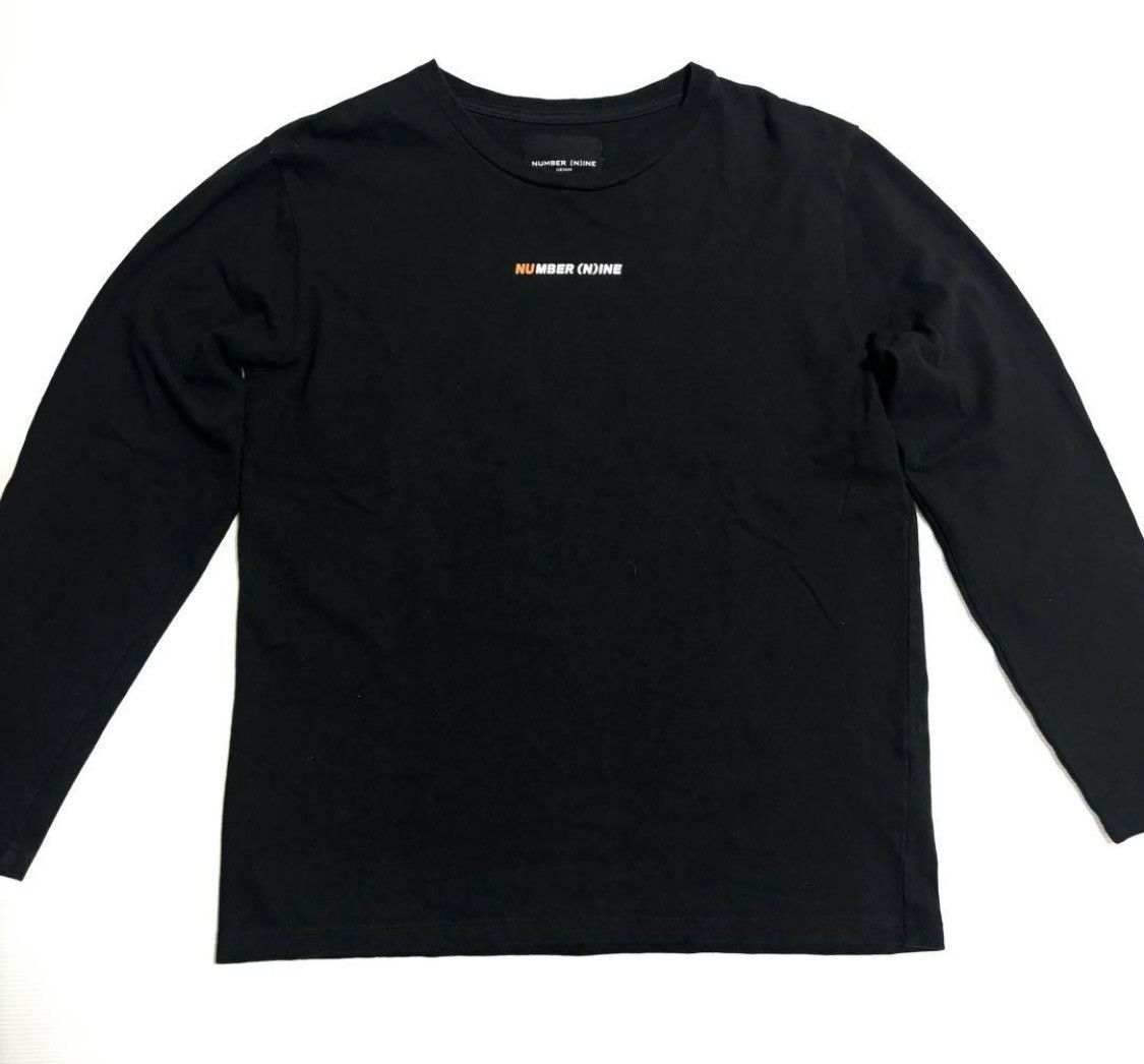 Number (N)ine number nine Back logo L/S T-SHIRT tee Size US M / EU 48-50 / 2 - 2 Thumbnail