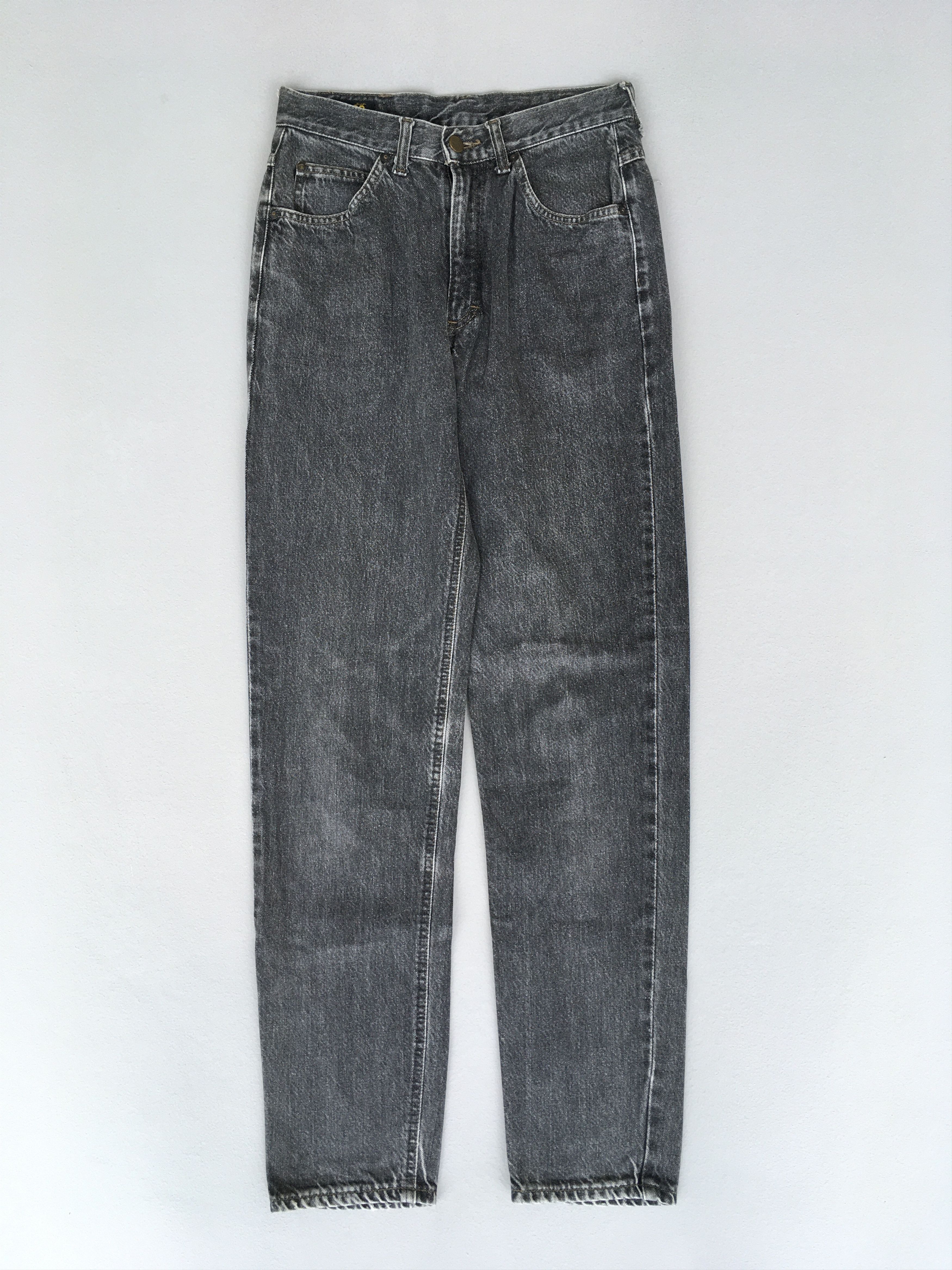image of Size 26X30.5 Vintage 90's Lee Riders Ash Gray Women Jeans in Grey